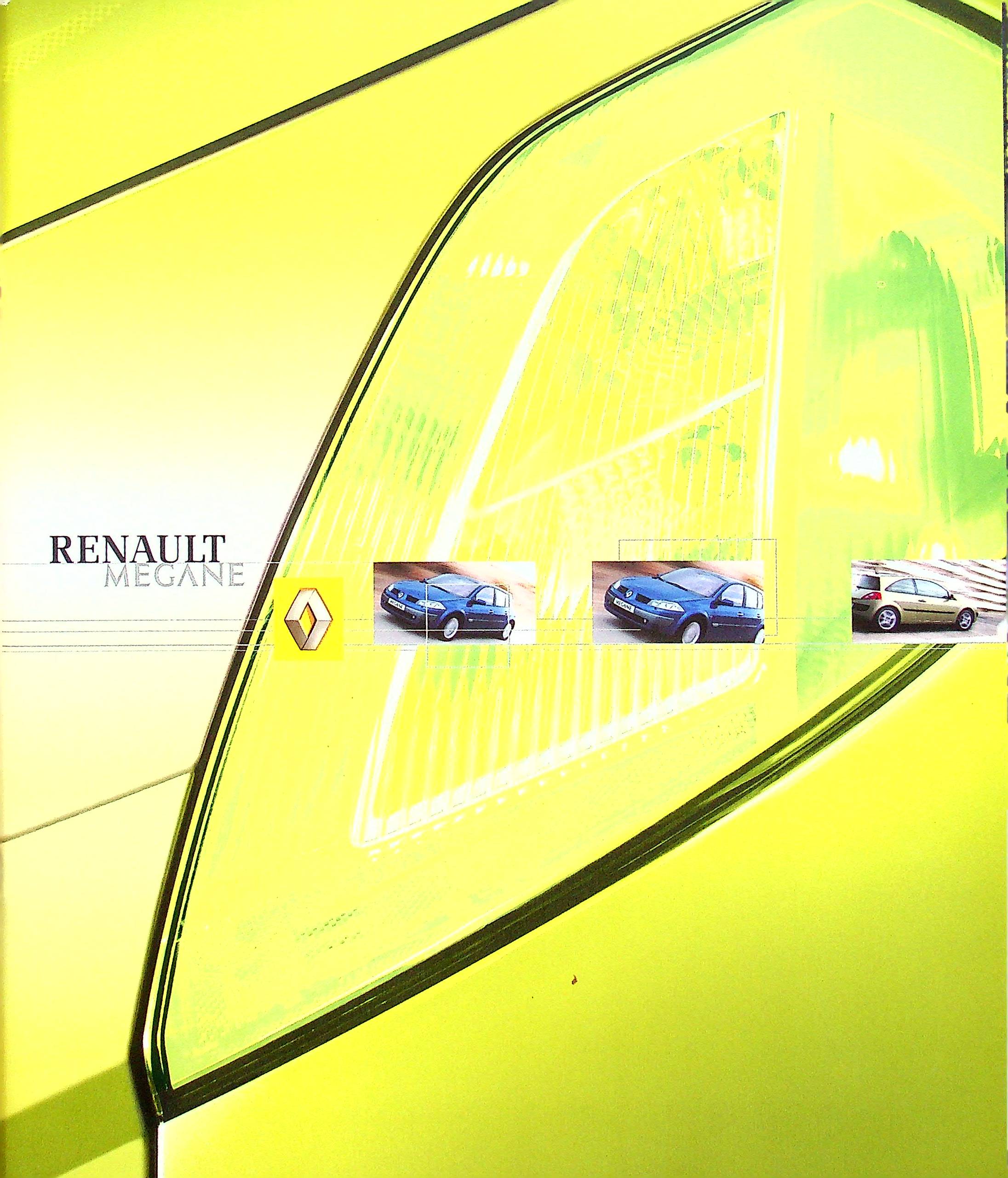 Renault Megane Prospekt 10/2002