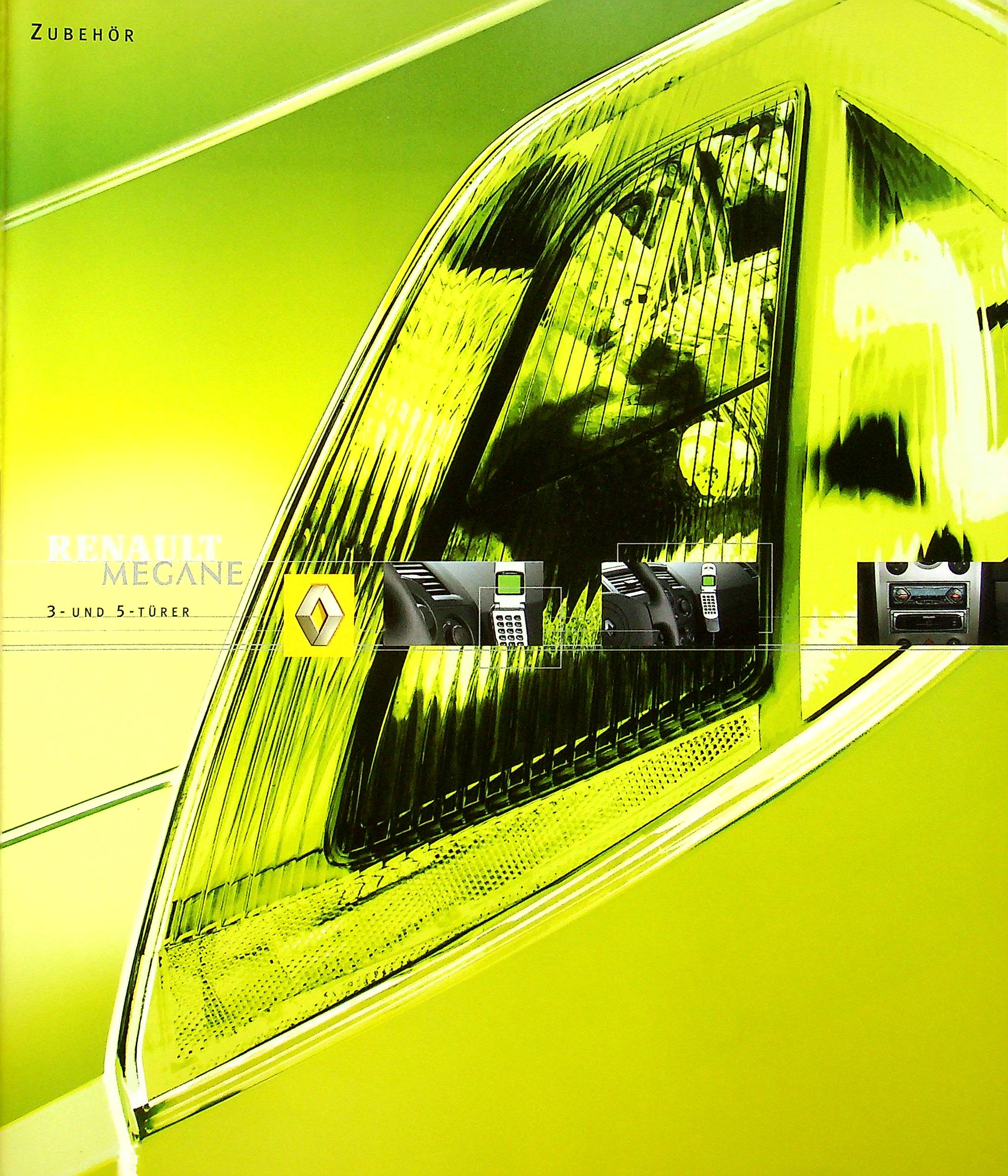 Renault Megane - Zubehör - Prospekt 01/2004