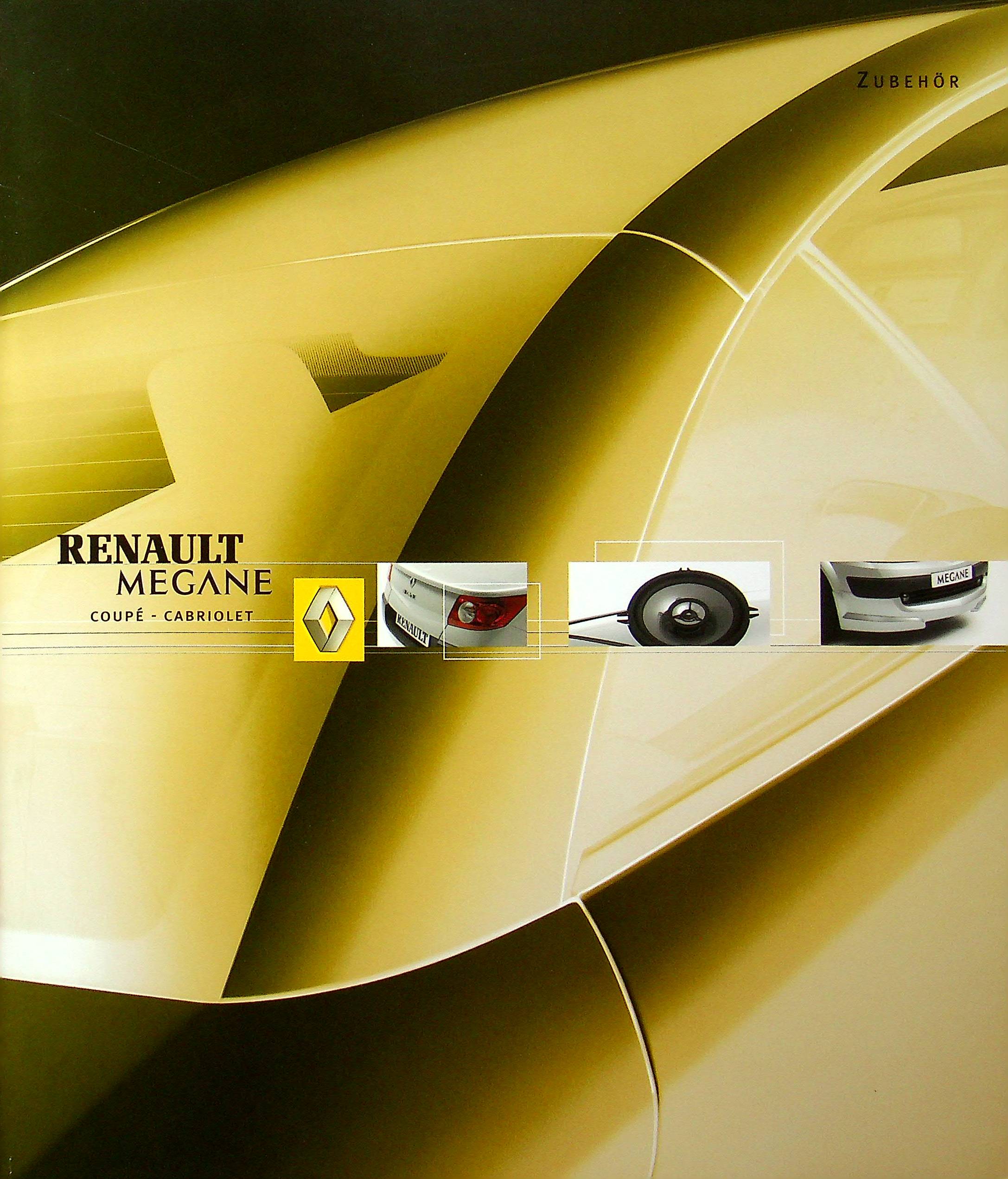 Renault Megane CC - Zubehör - Prospekt 11/2003