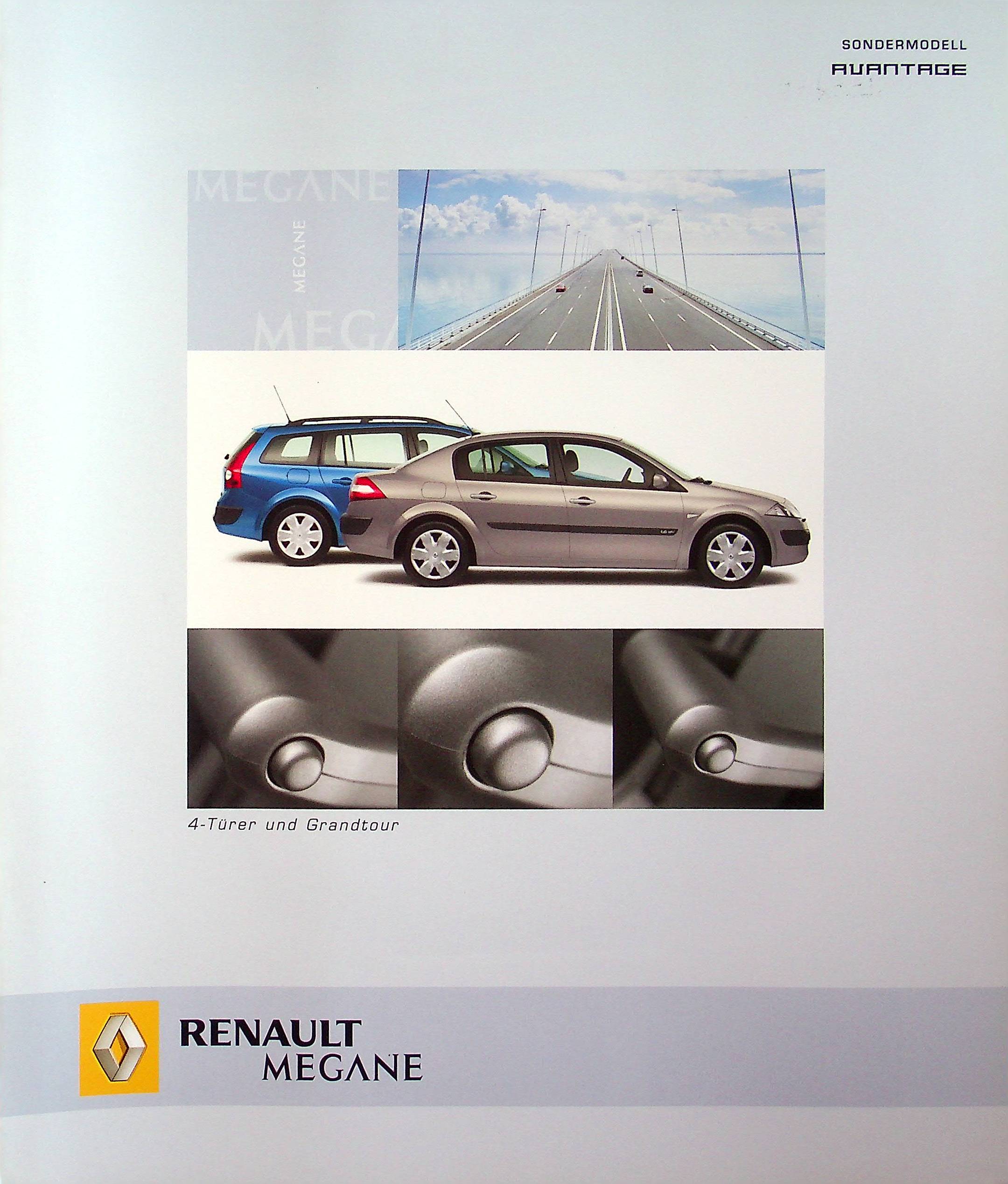 Renault Megane - Avantage - Prospekt 03/2005