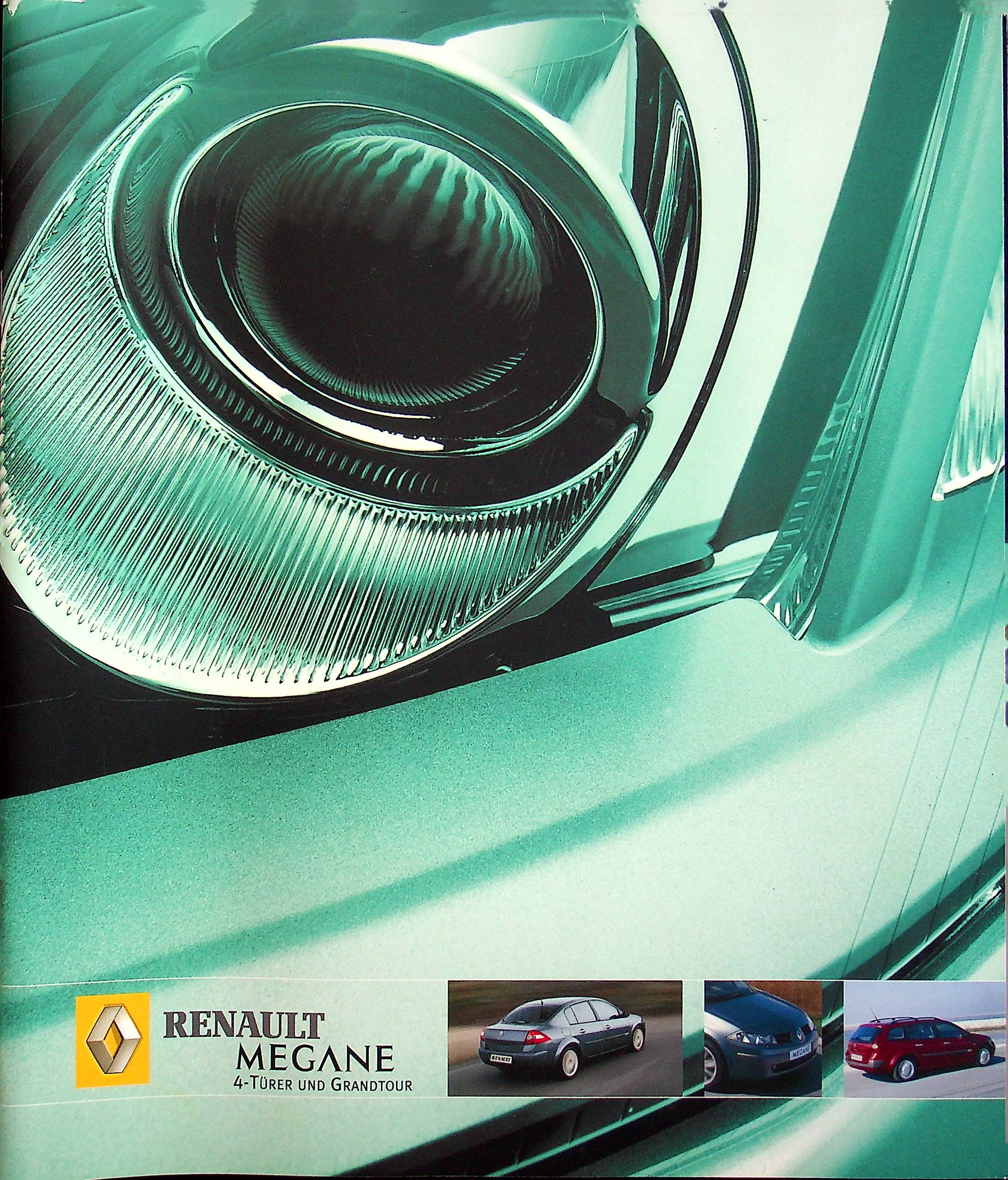 Renault Megane Limousine + Grandtour Prospekt 01/2005