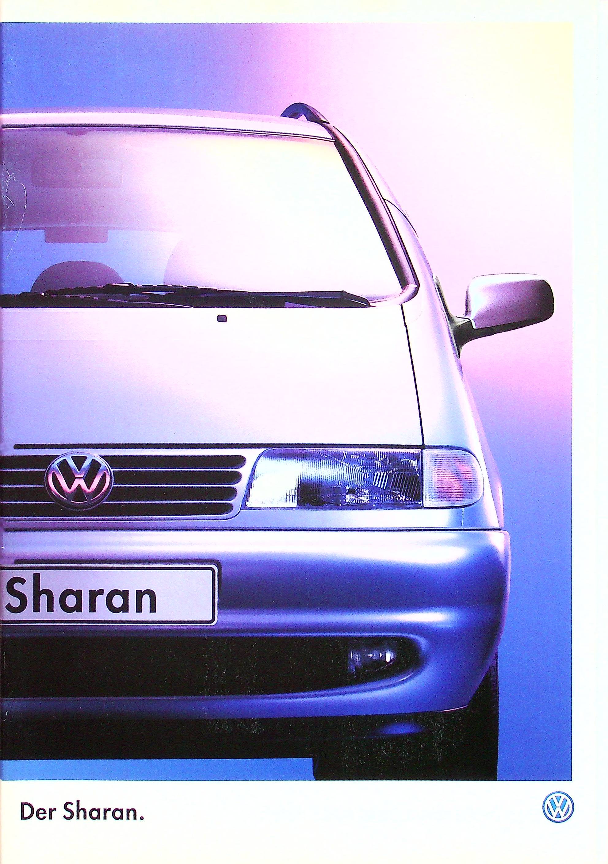 VW Sharan Prospekt 06/1999