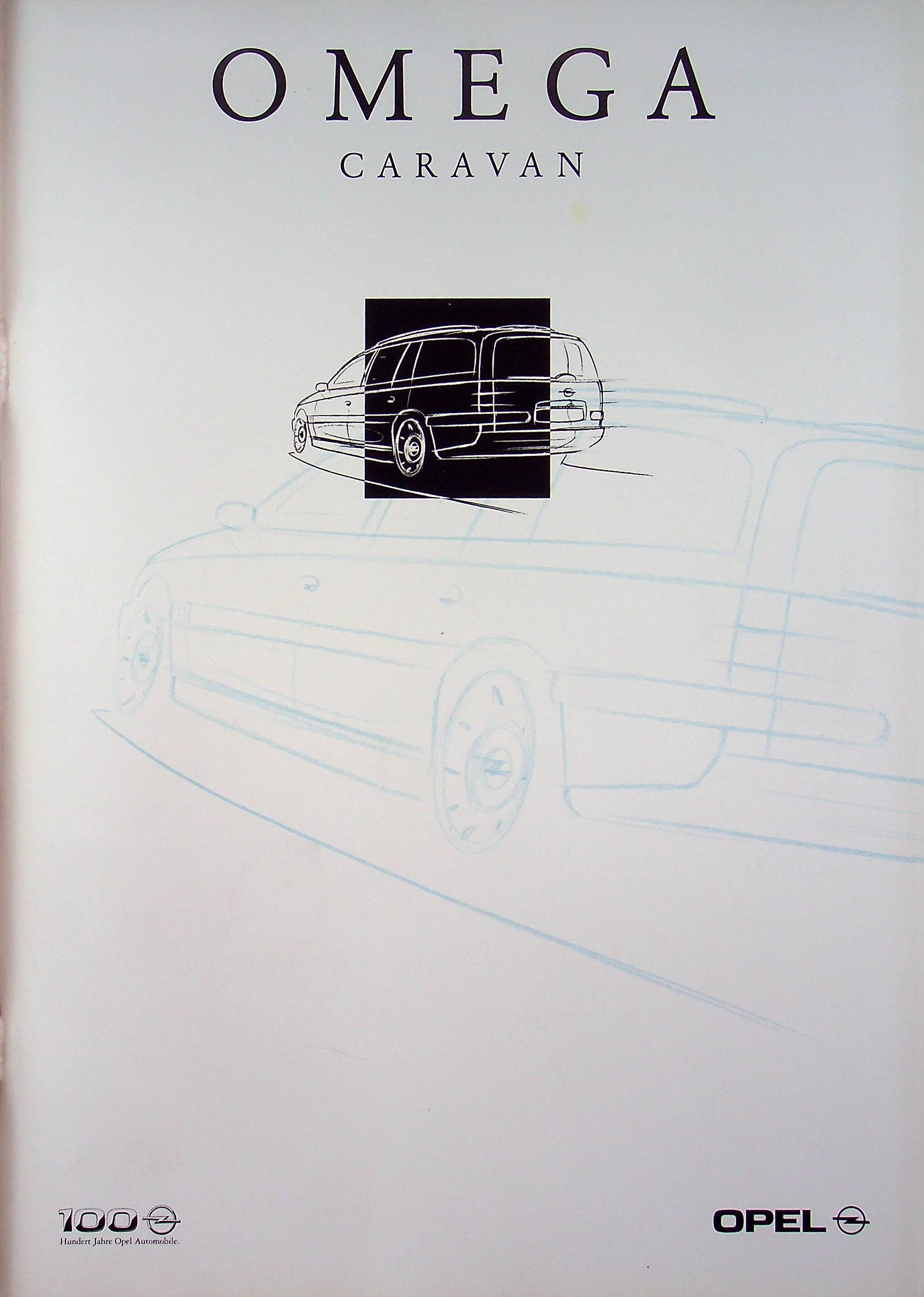 Opel Omega B Caravan Prospekt 01/1999