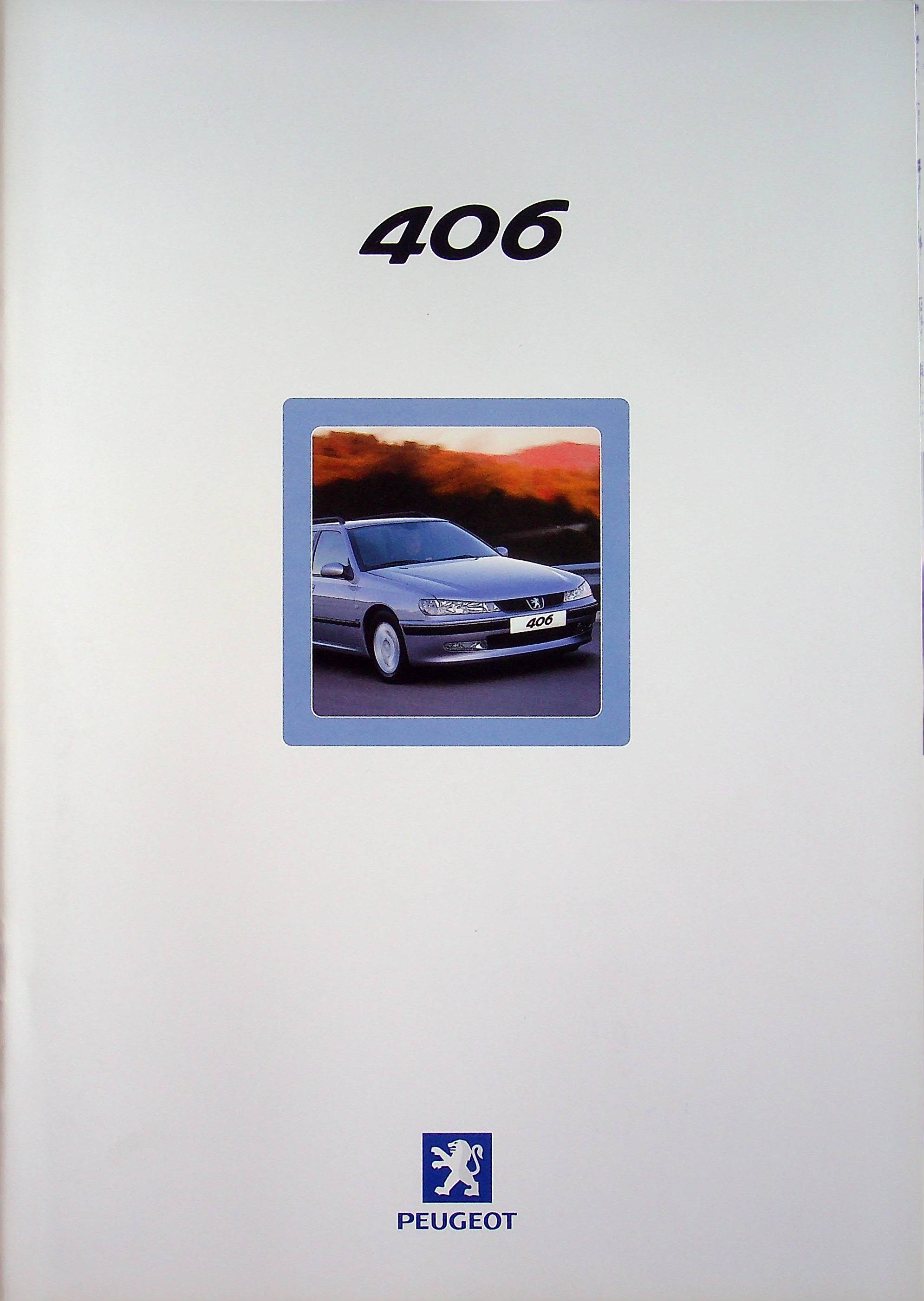 Peugeot 406 Prospekt 01/2002