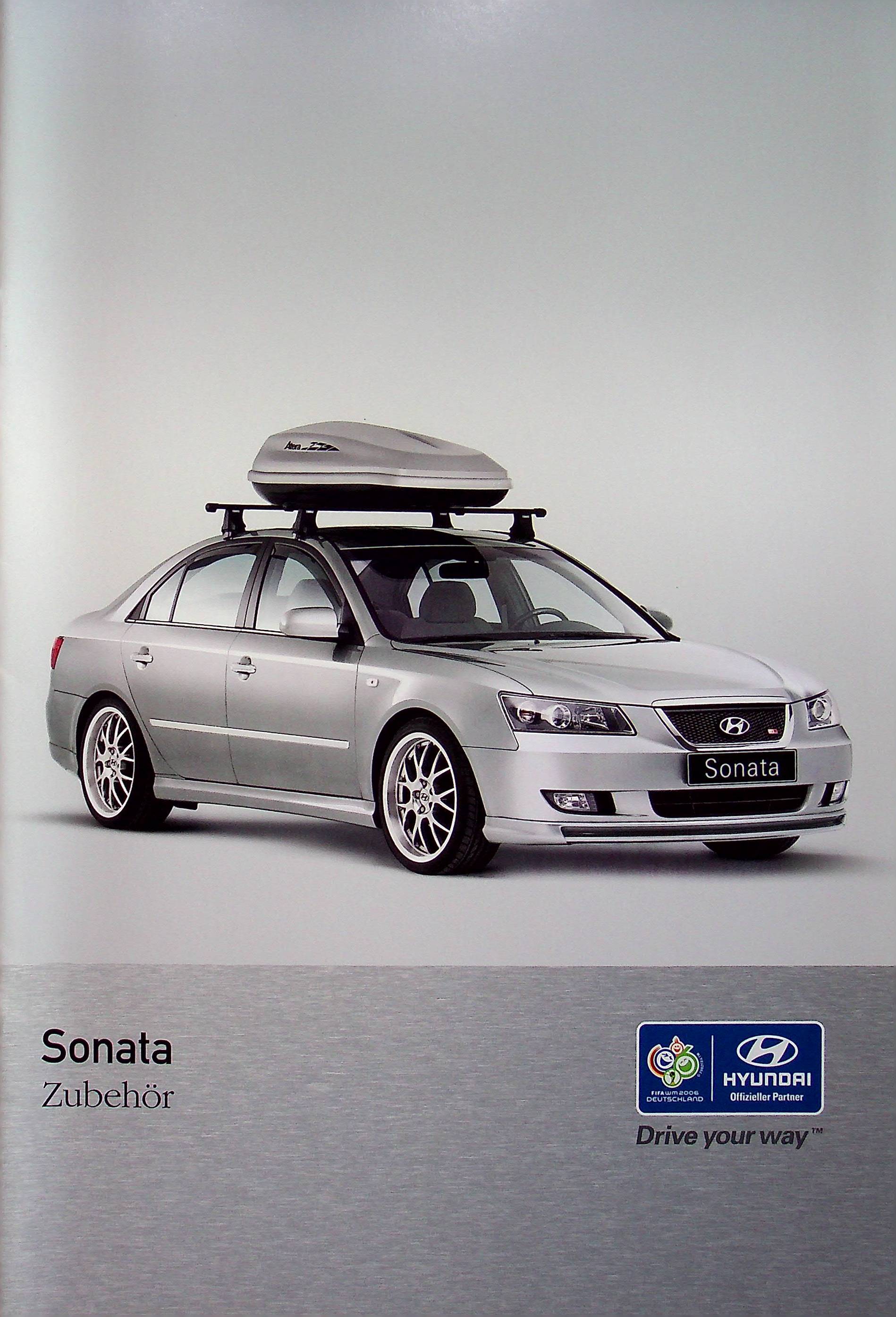 Hyundai Sonata - Zubehör - Prospekt 12/2005