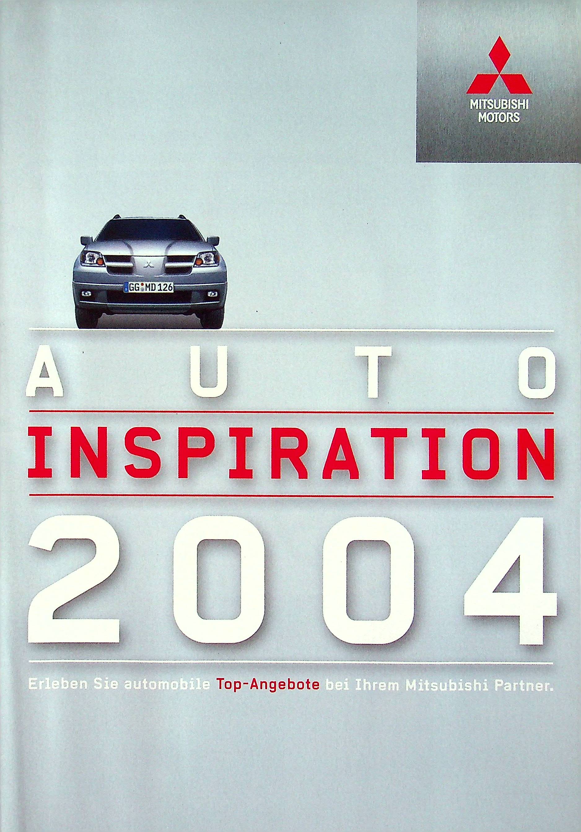 Mitsubishi Space Star - Pajero - Lancer Sport Prospekt 2004