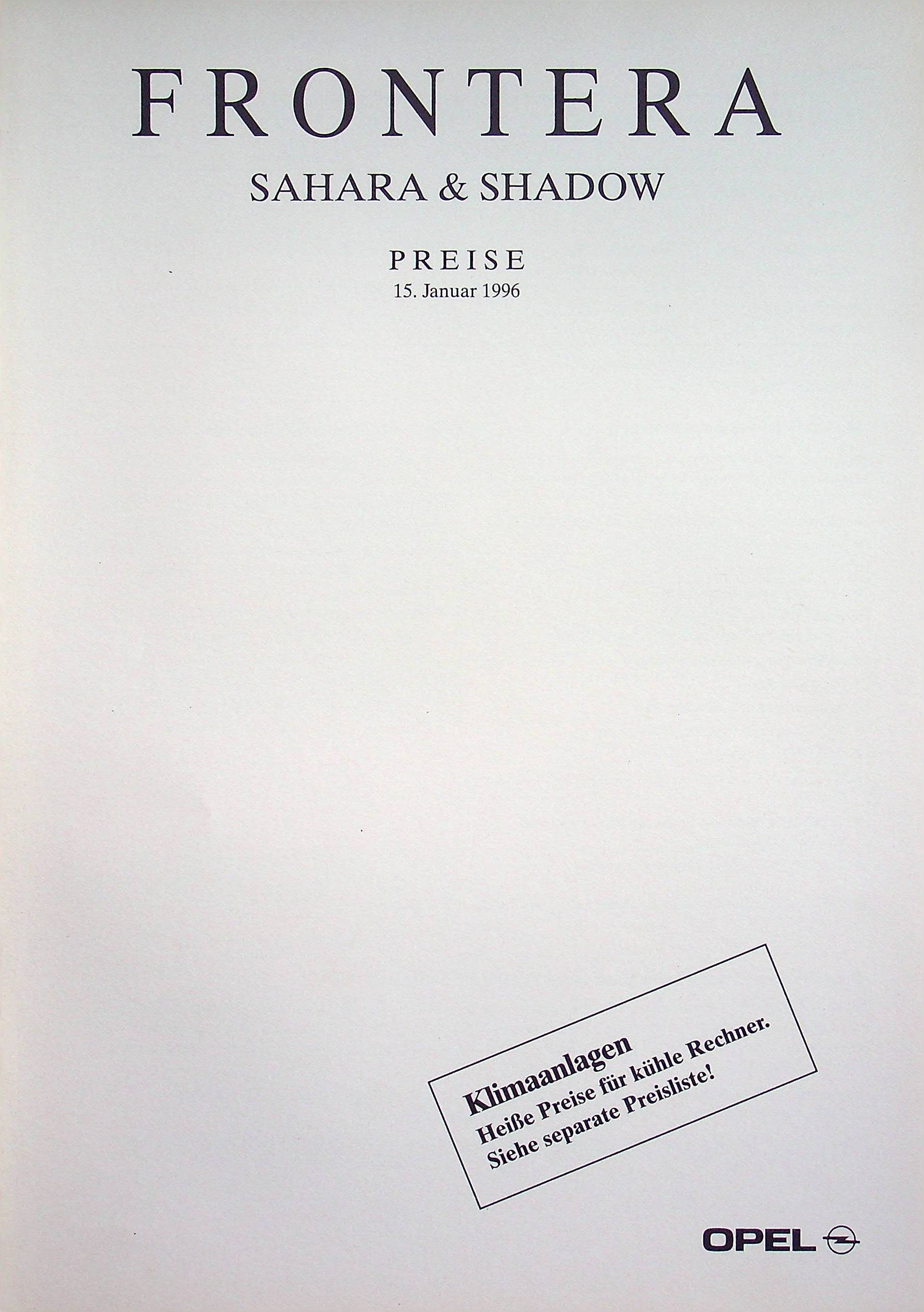 Prospekte
