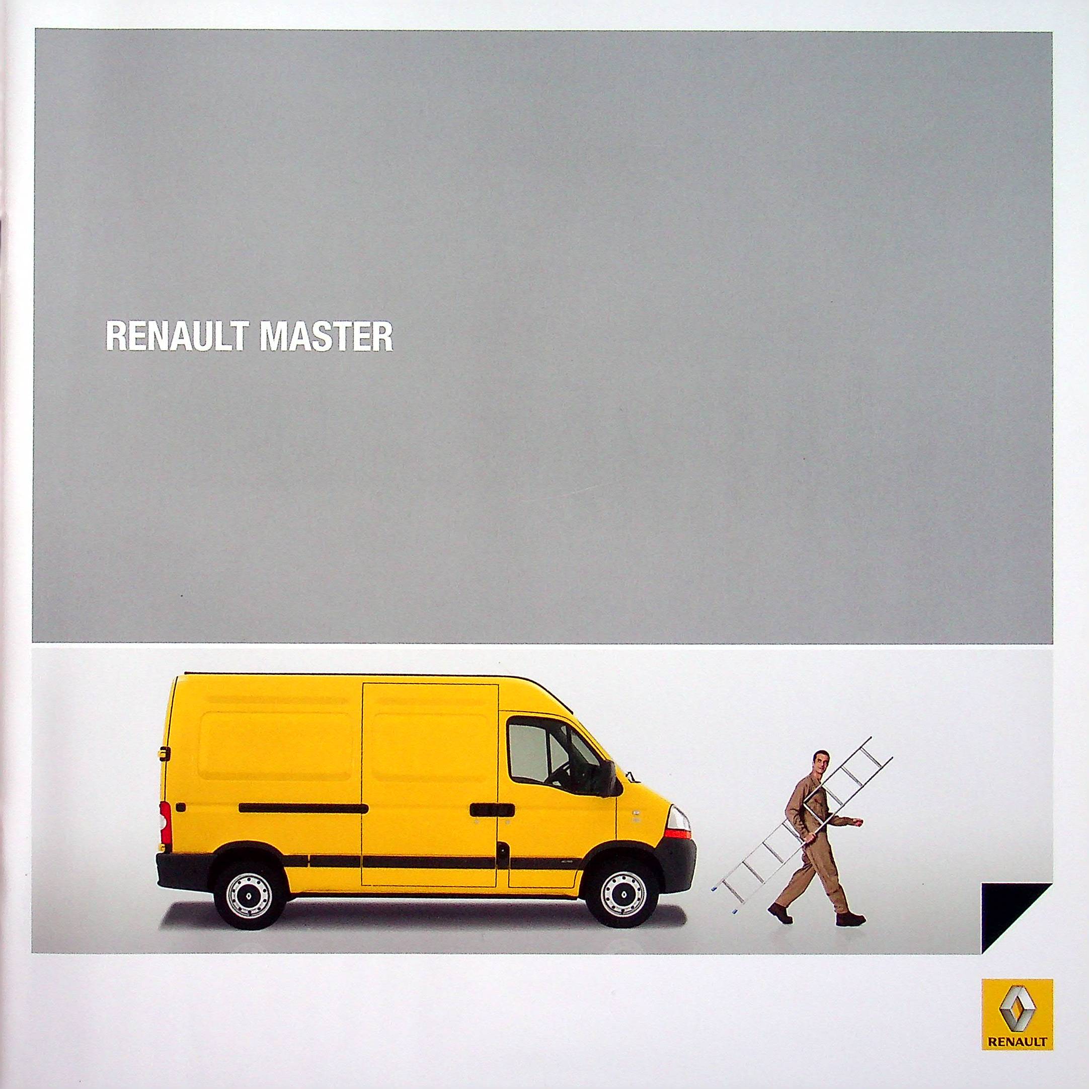 Renault Master Prospekt 04/2009