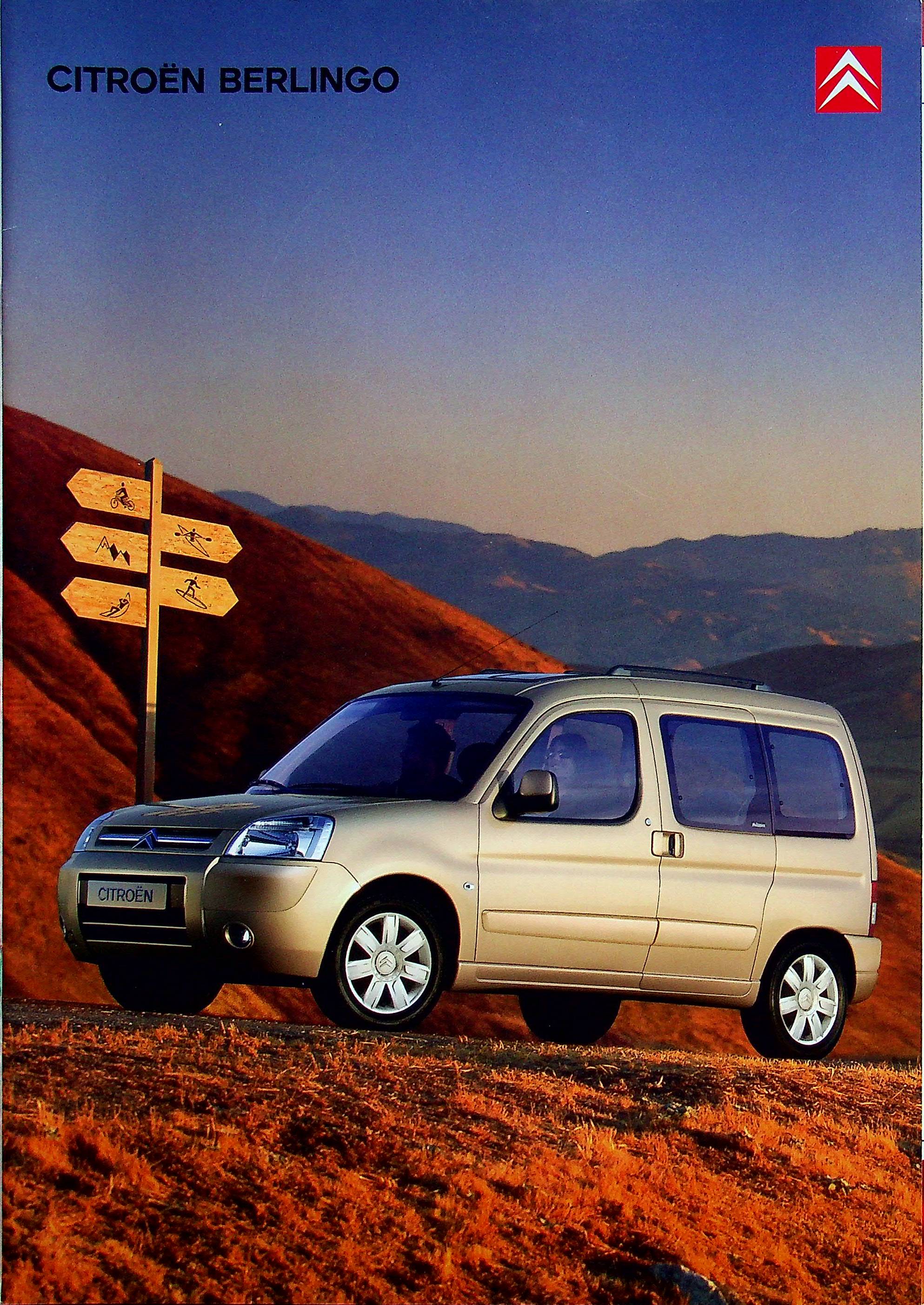 Citroen Berlingo Prospekt 12/2005