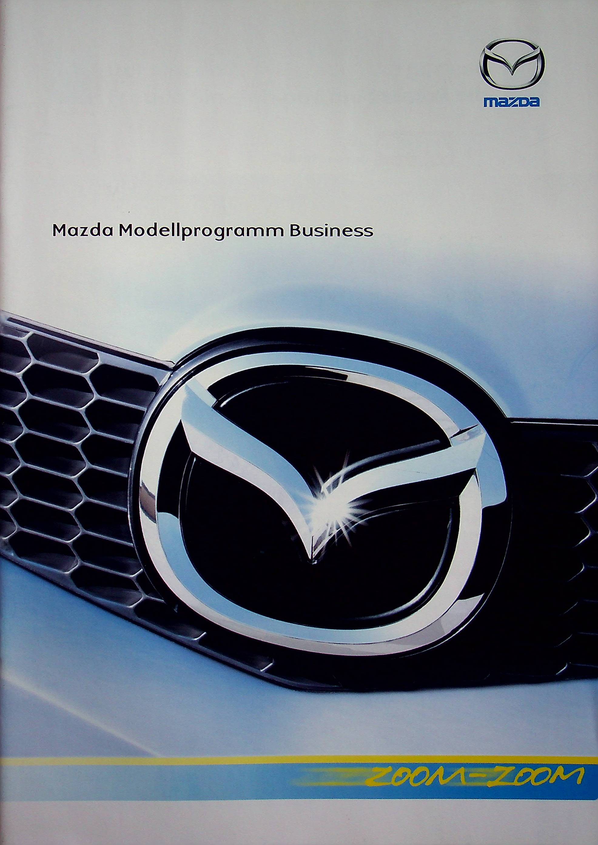 Mazda 2 3 5 6 MX-5 RX-8 - Business - Prospekt 12/2005