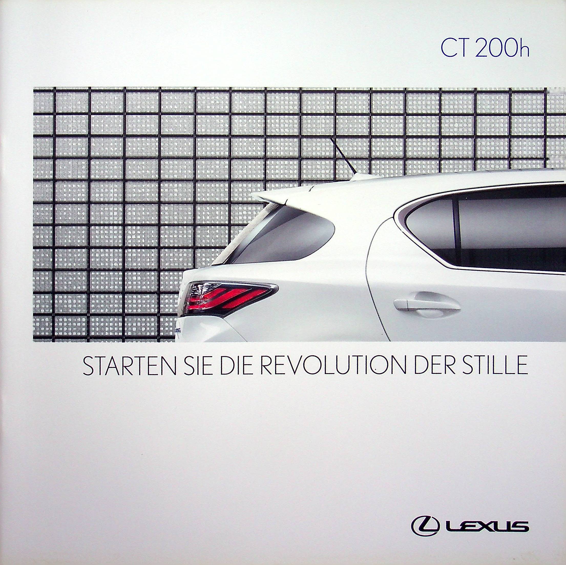 Lexus CT 200h Prospekt 03/2010