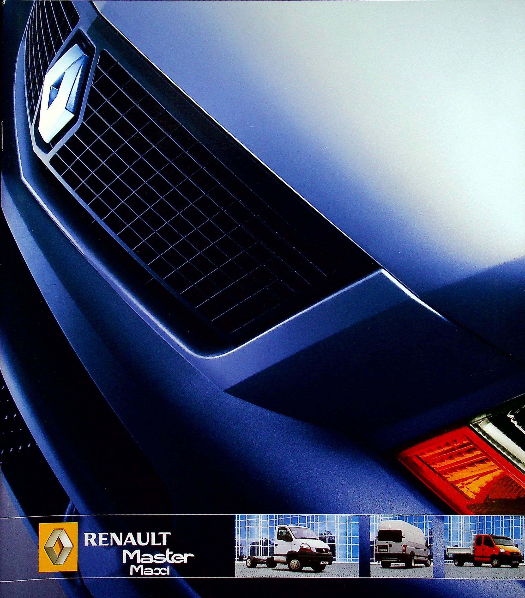 Renault Master Maxi Prospekt 07/2005