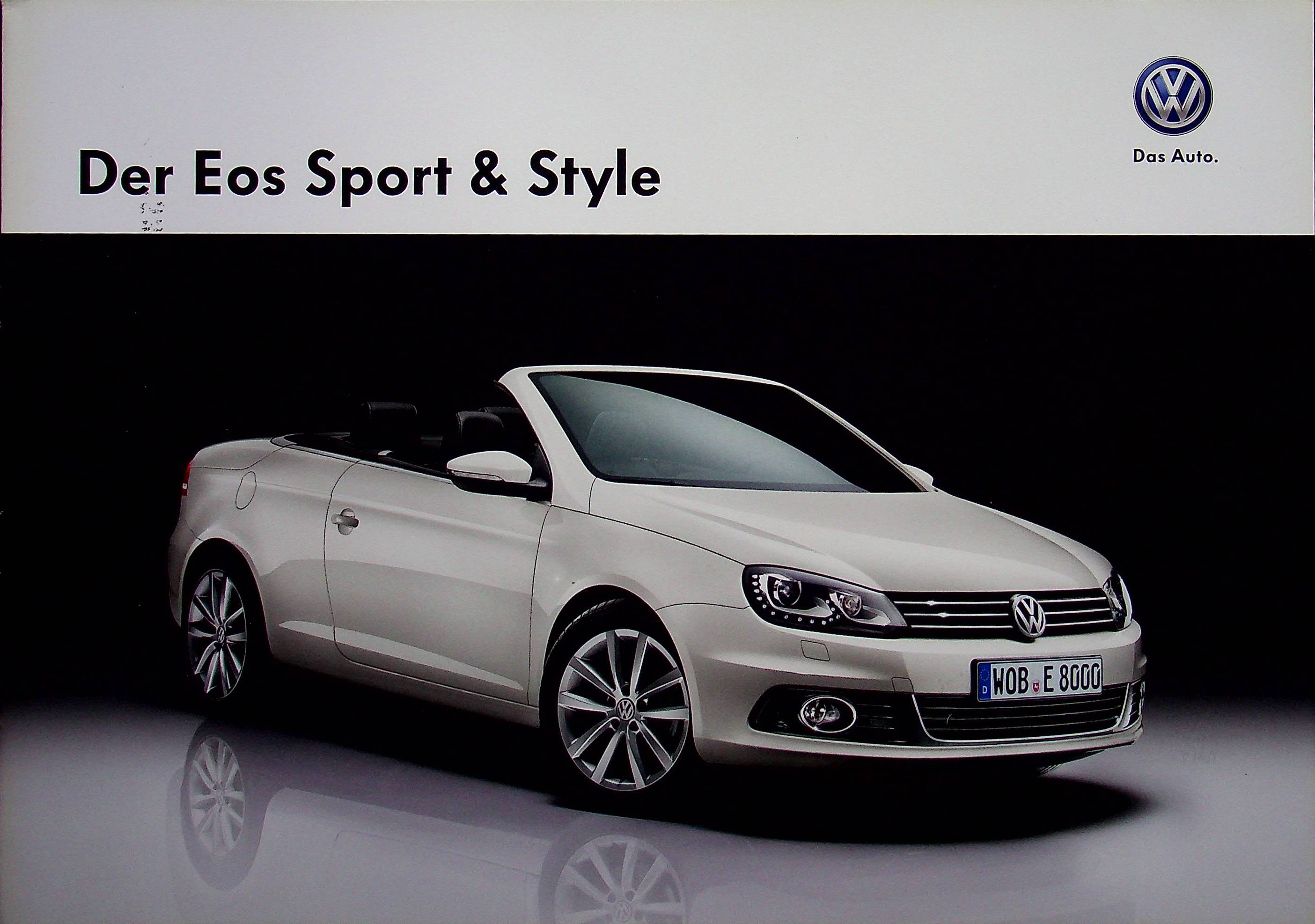 VW Eos - Sport & Style - Prospekt 10/2012
