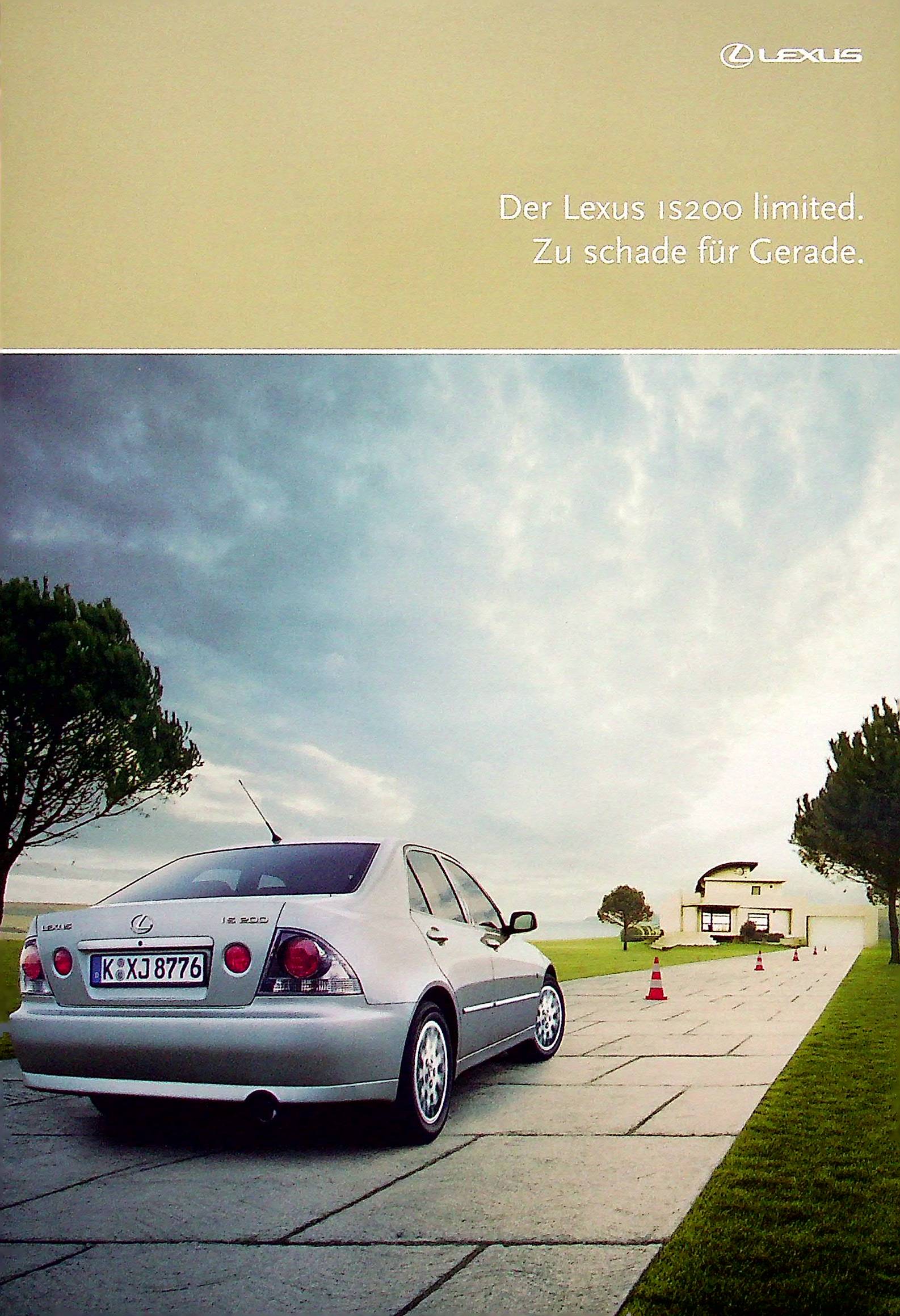 Lexus IS 200 Limited Prospekt 2002