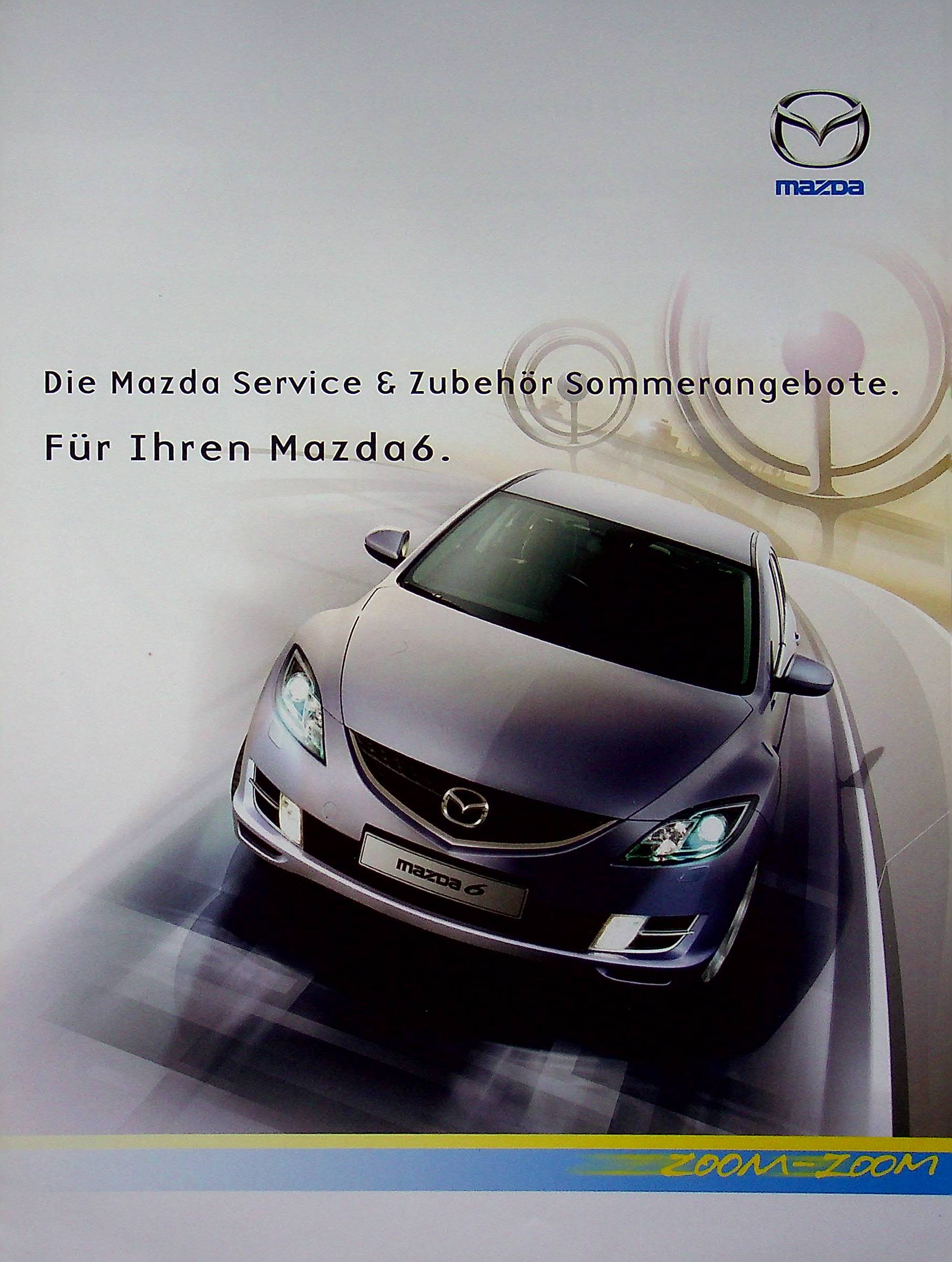 Mazda 6 - Zubehör - Prospekt 2008