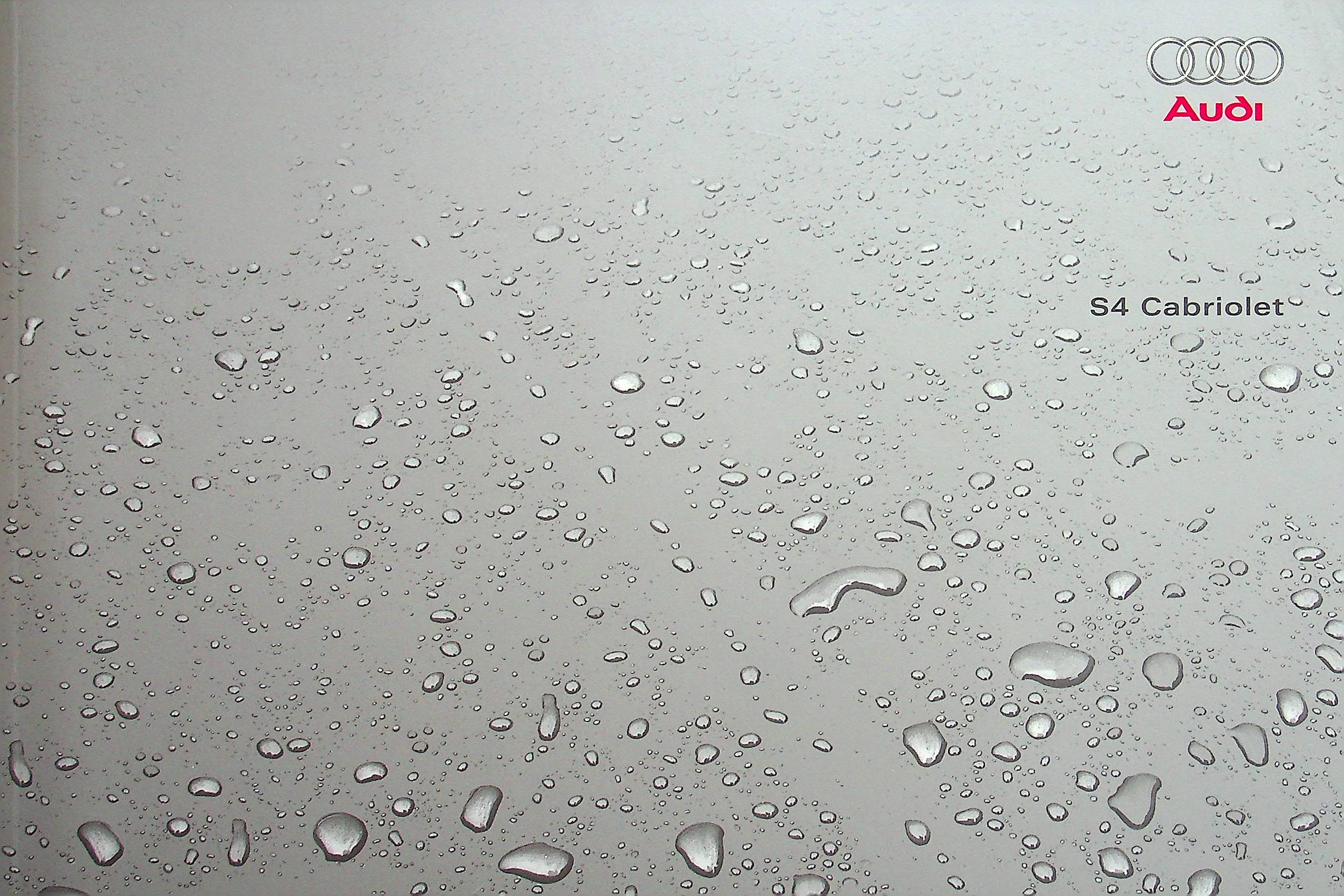 Audi S4 Cabrio Prospekt 09/2005