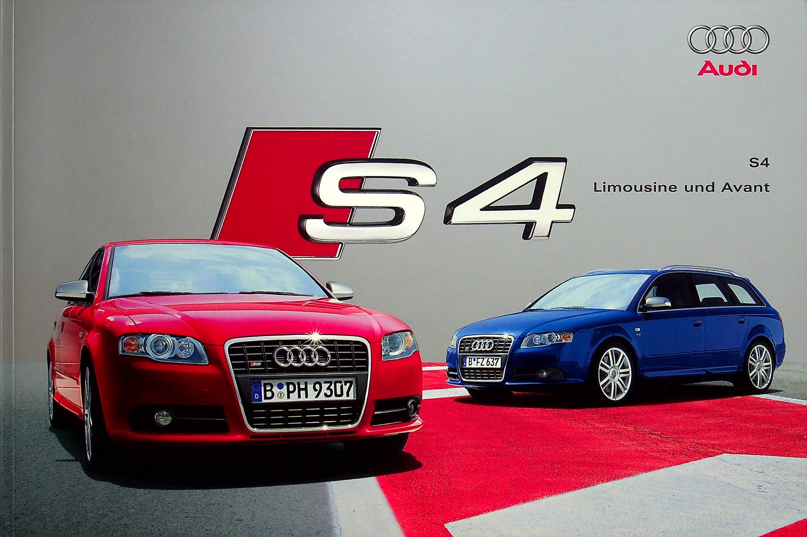 Audi S4 + Avant Prospekt 04/2006