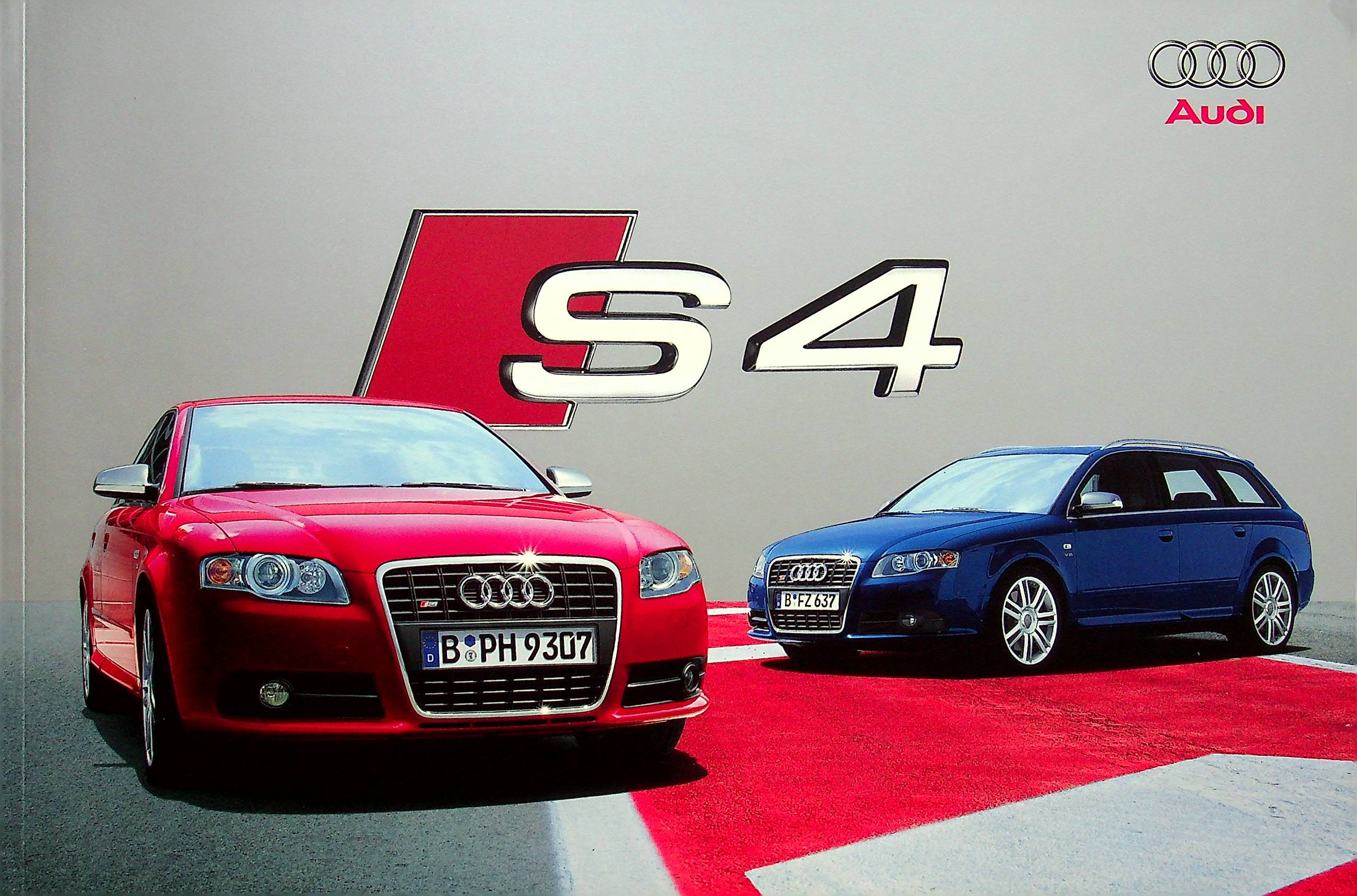 Audi S4 + Avant Prospekt 09/2006