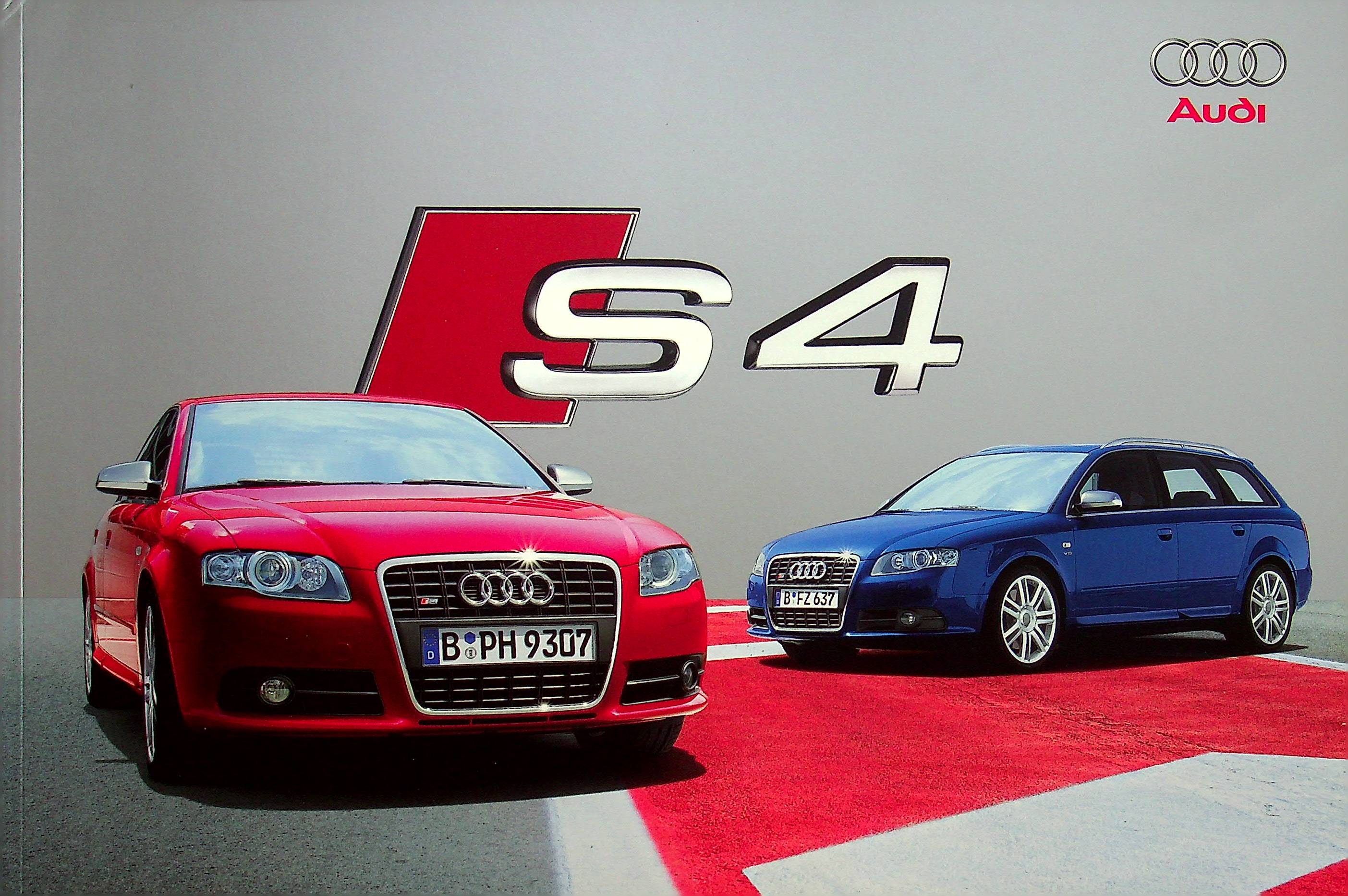 Audi S4 + Avant Prospekt 04/2007