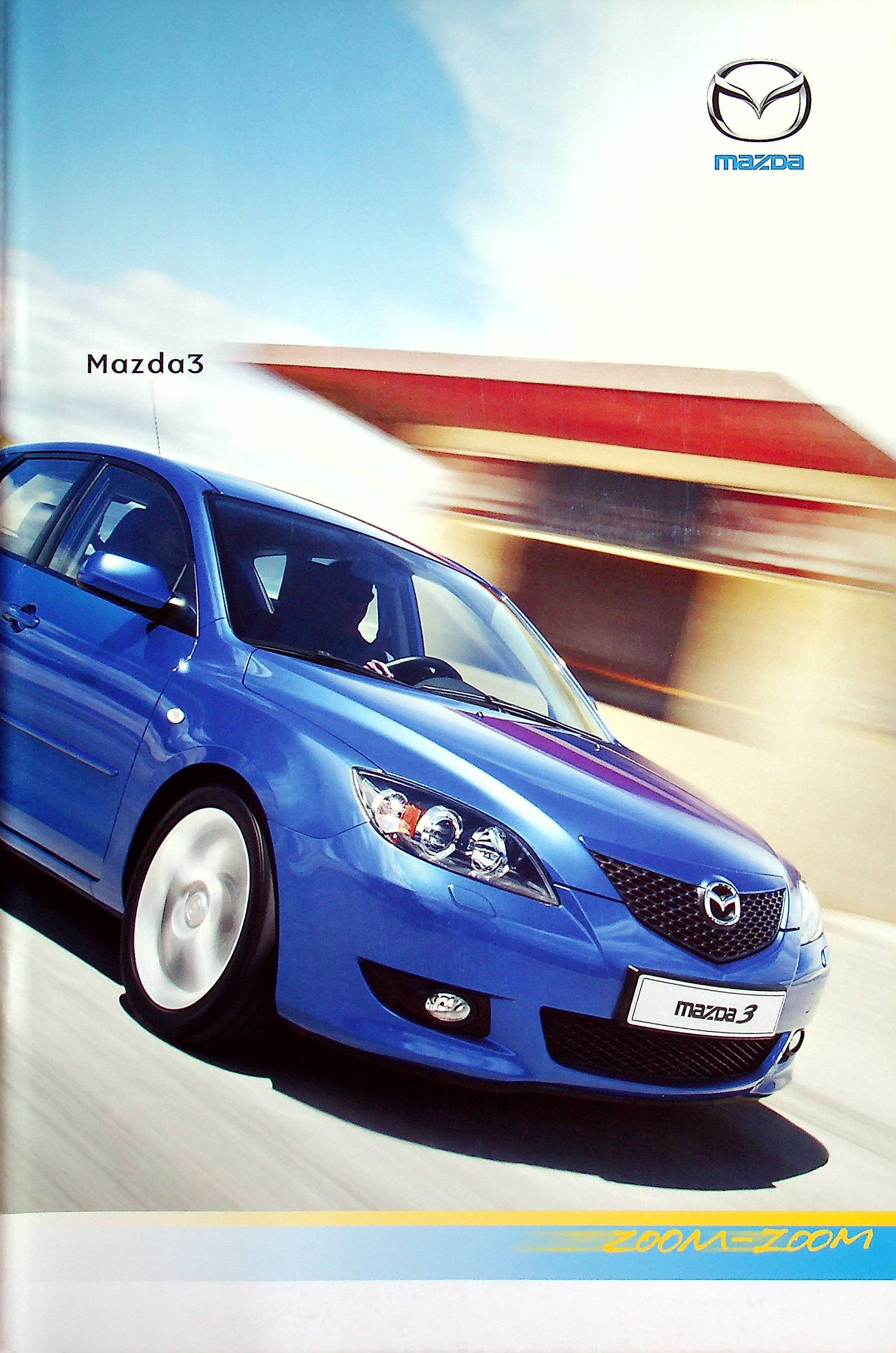 Mazda 3 Prospekt 10/2005