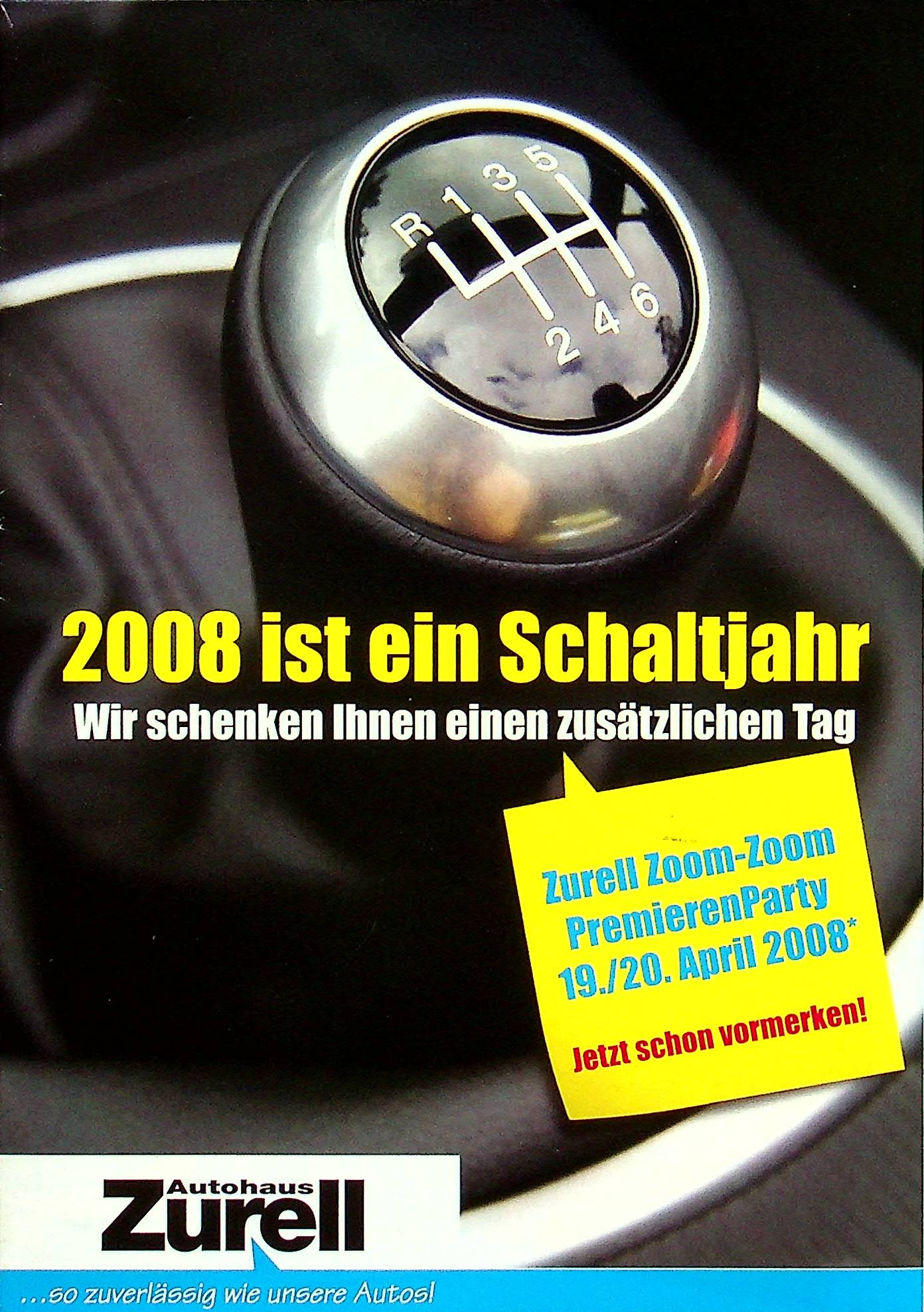 Mazda 2 3 5 6 MX-5 RX-8 Prospekt 2008