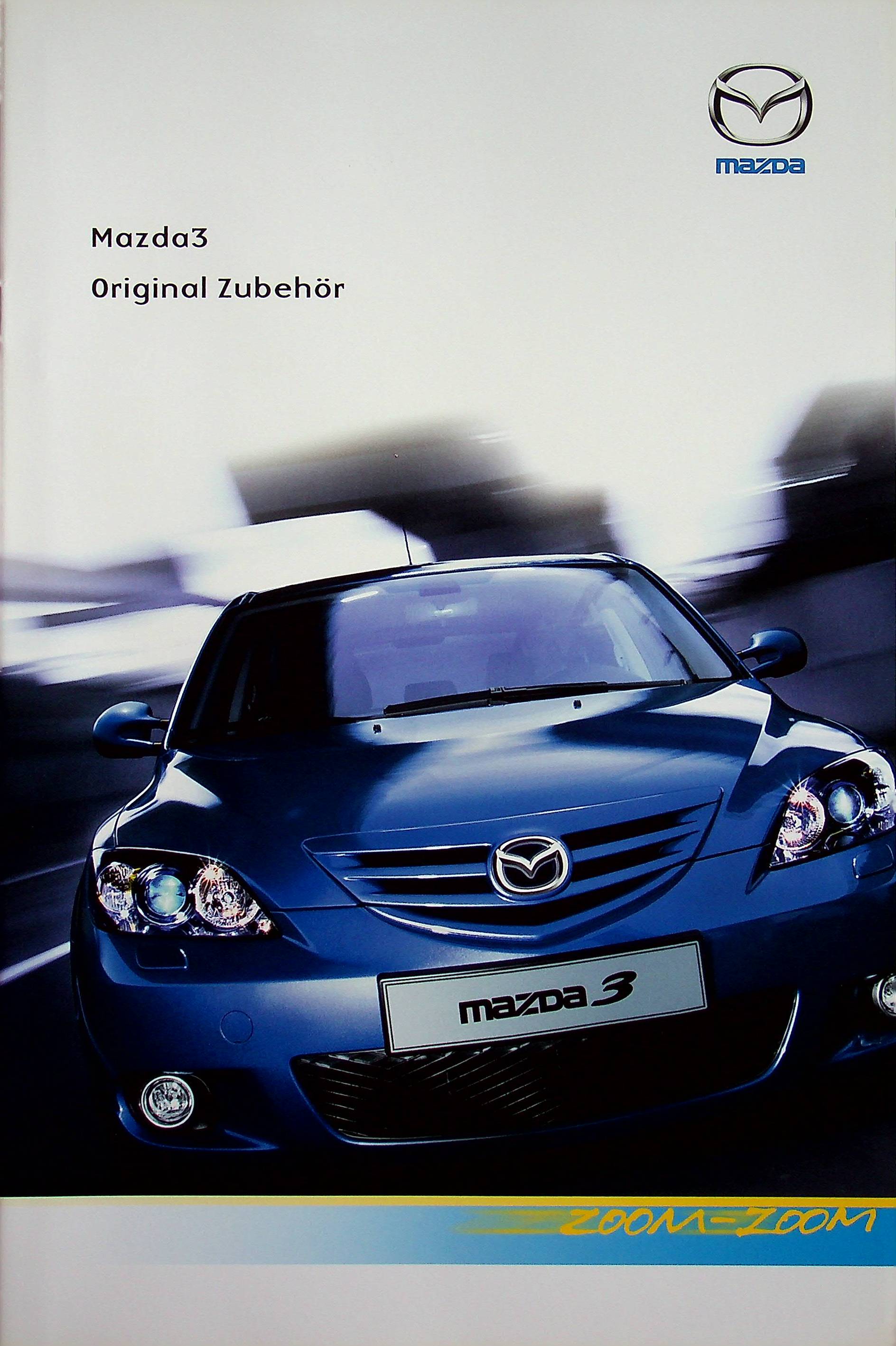 Mazda 3 - Zubehör - Prospekt 07/2005