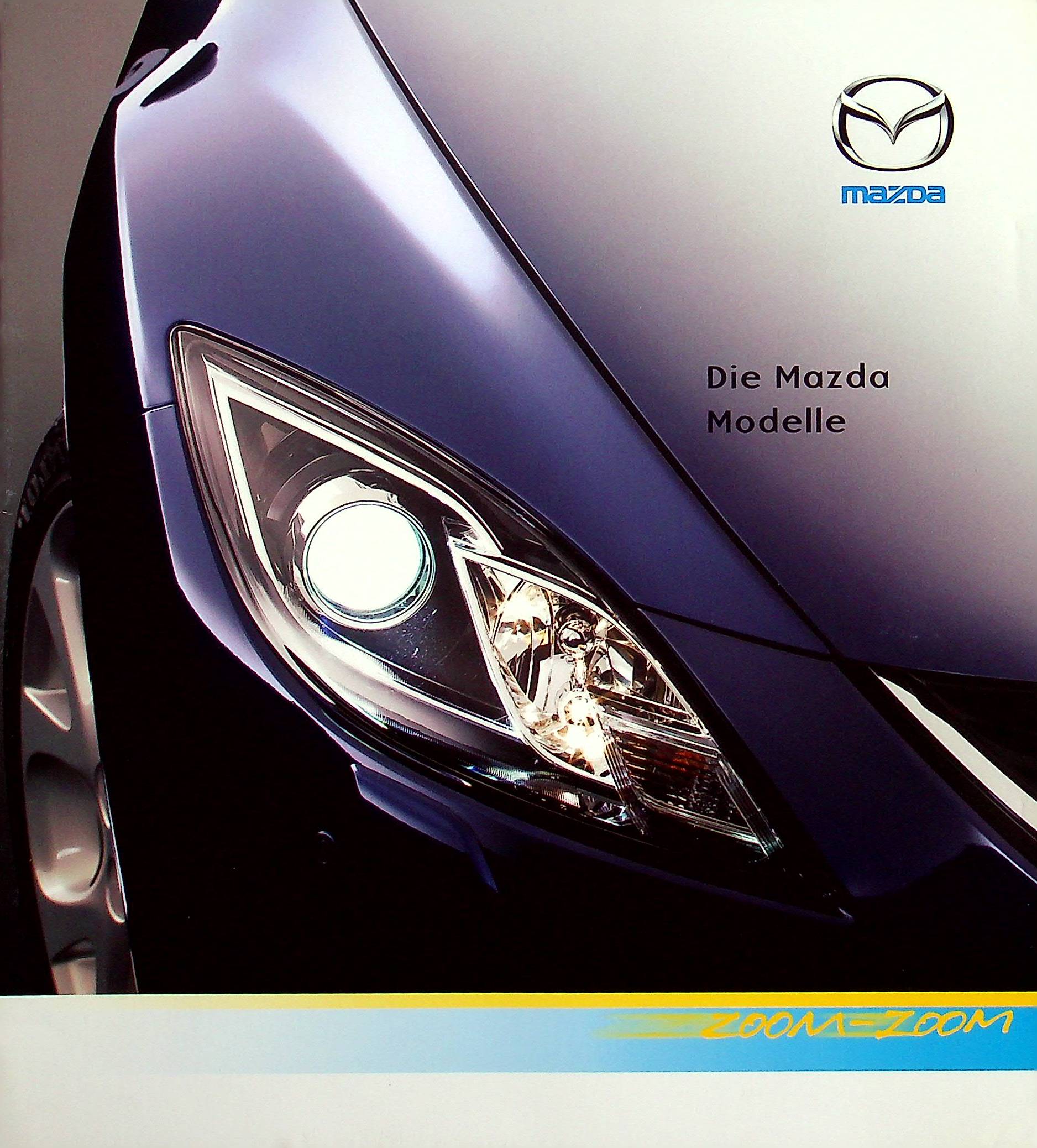 Mazda 2 3 5 6 MPS MX-5 BT-50 Prospekt 09/2007