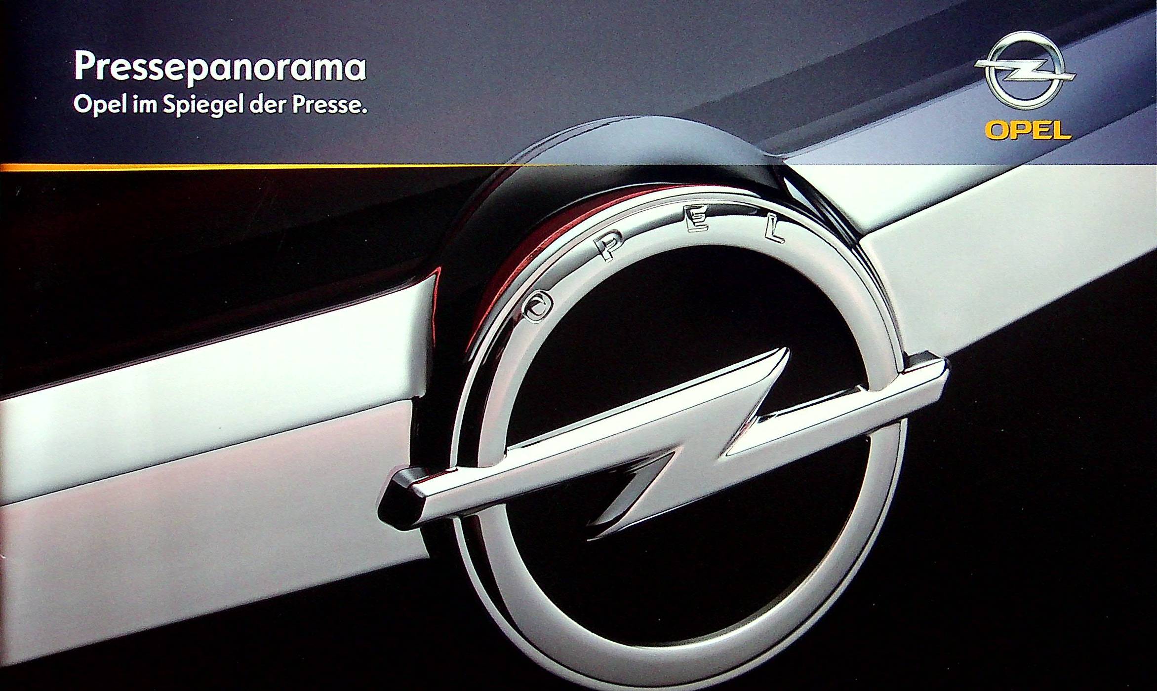 Opel Astra TwinTop Insignia - Pressestimmen - Prospekt 02/2009