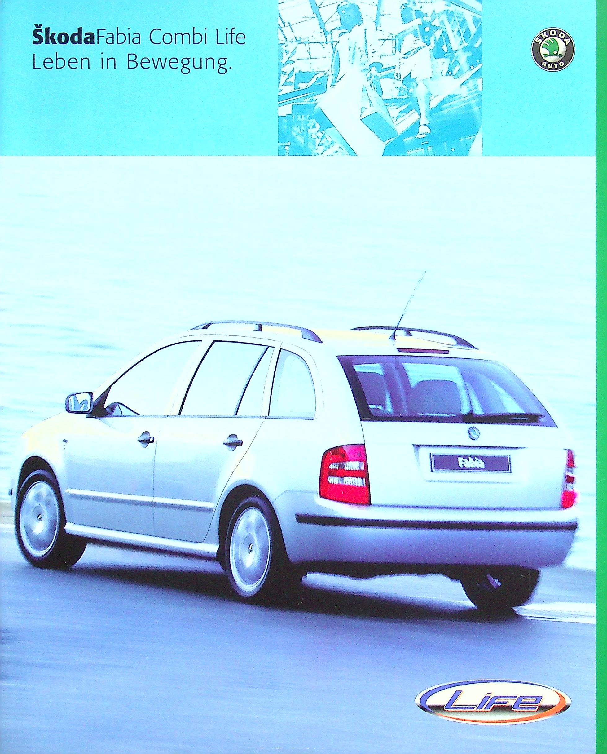 Skoda Fabia Combi - Life - Prospekt 05/2002