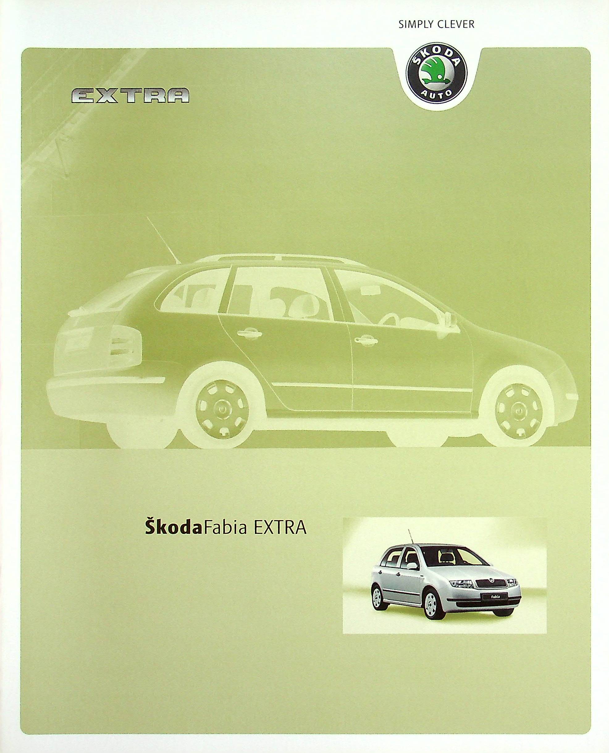 Skoda Fabia - Extra - Prospekt 01/2004