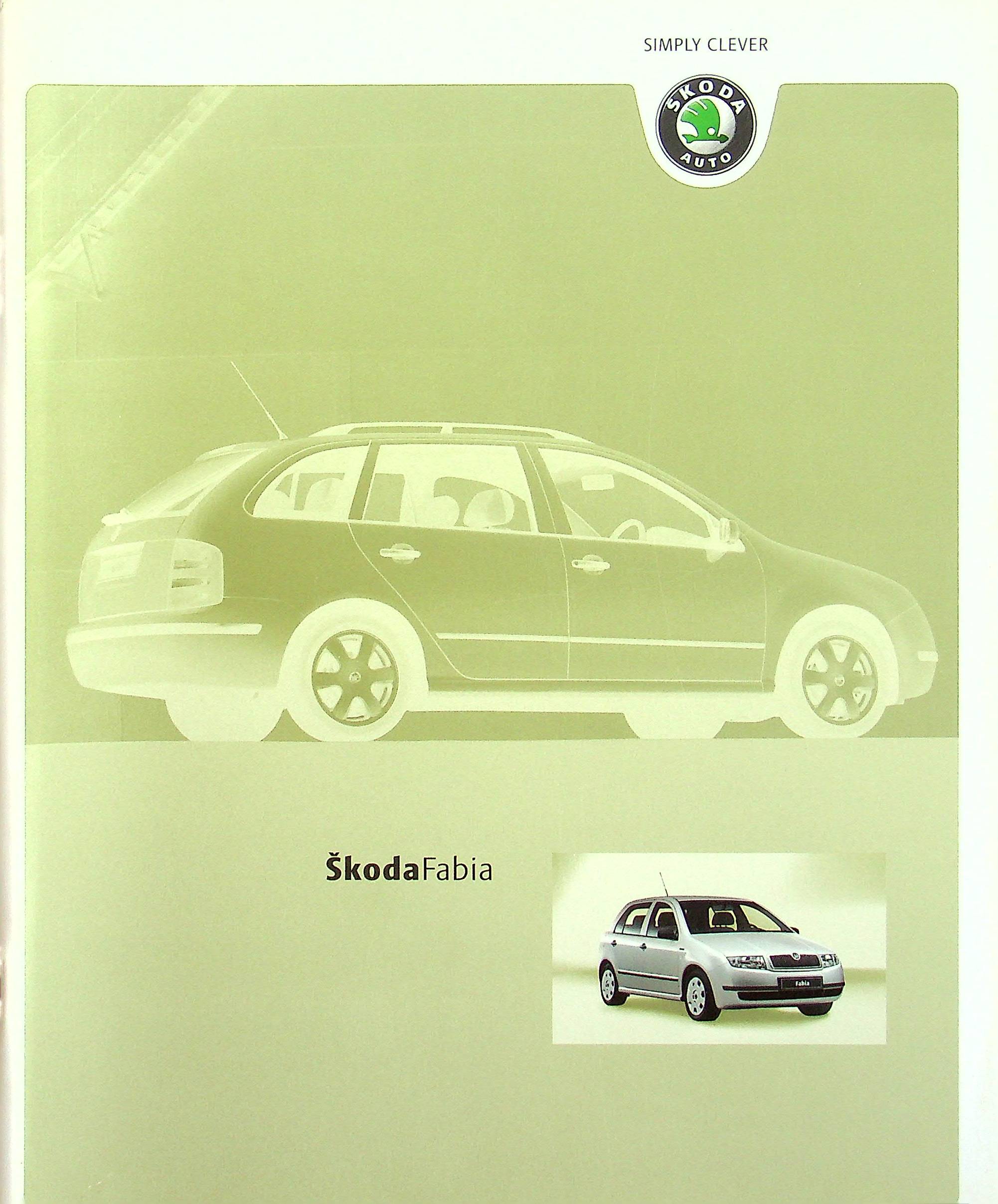 Skoda Fabia Prospekt 04/2004