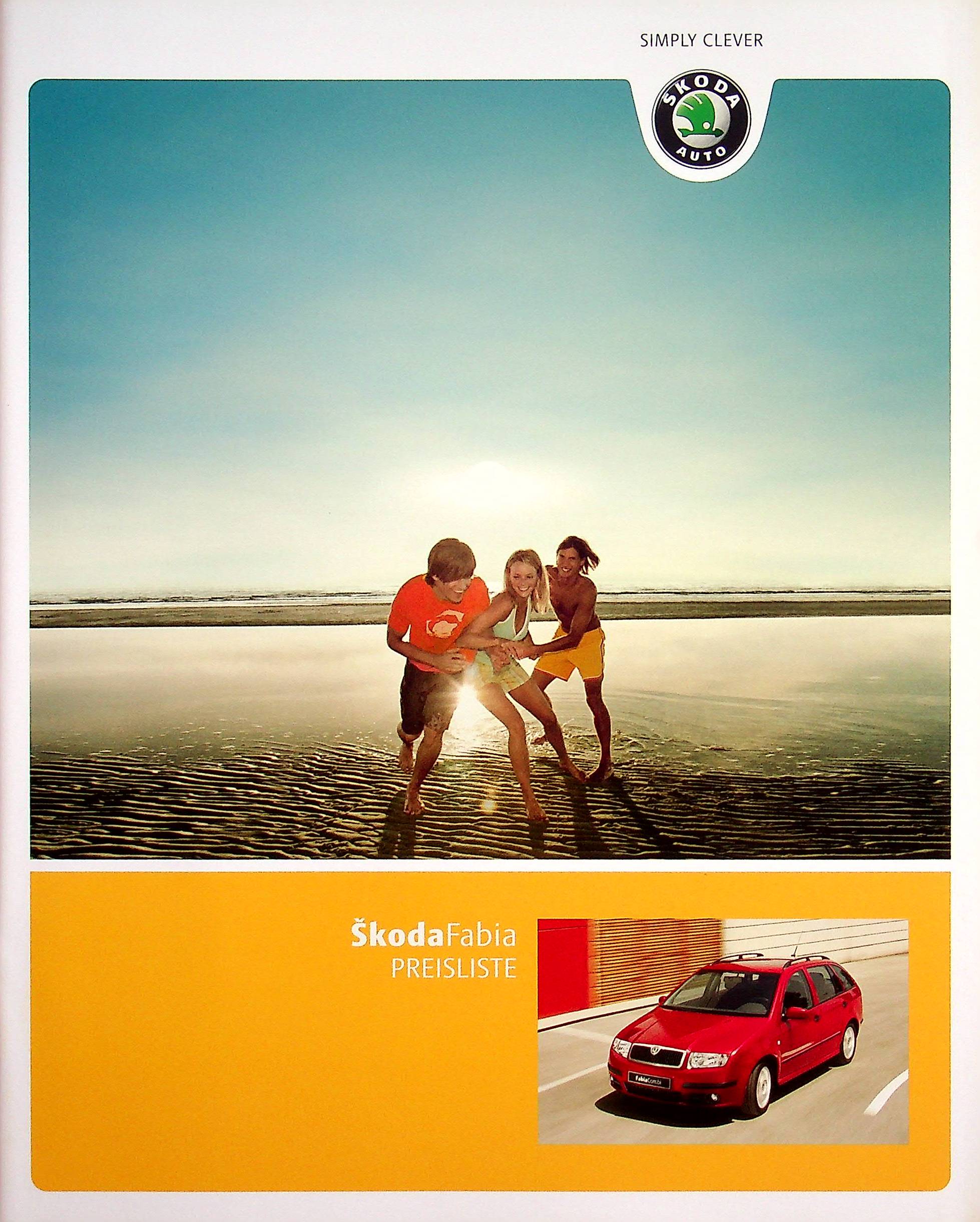 Skoda Fabia - Preisliste & Extras - Prospekt 09/2005