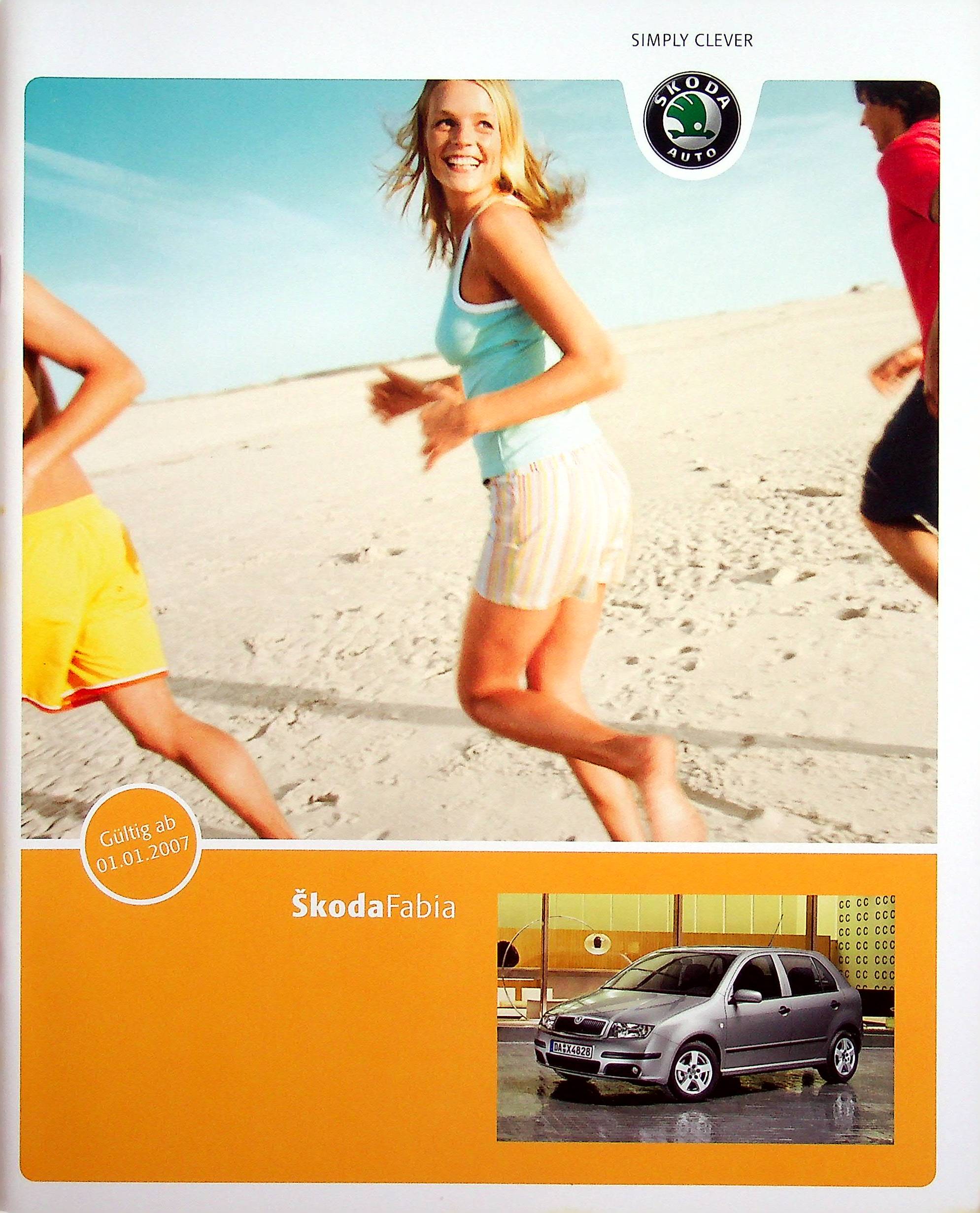 Skoda Fabia Prospekt 01/2007