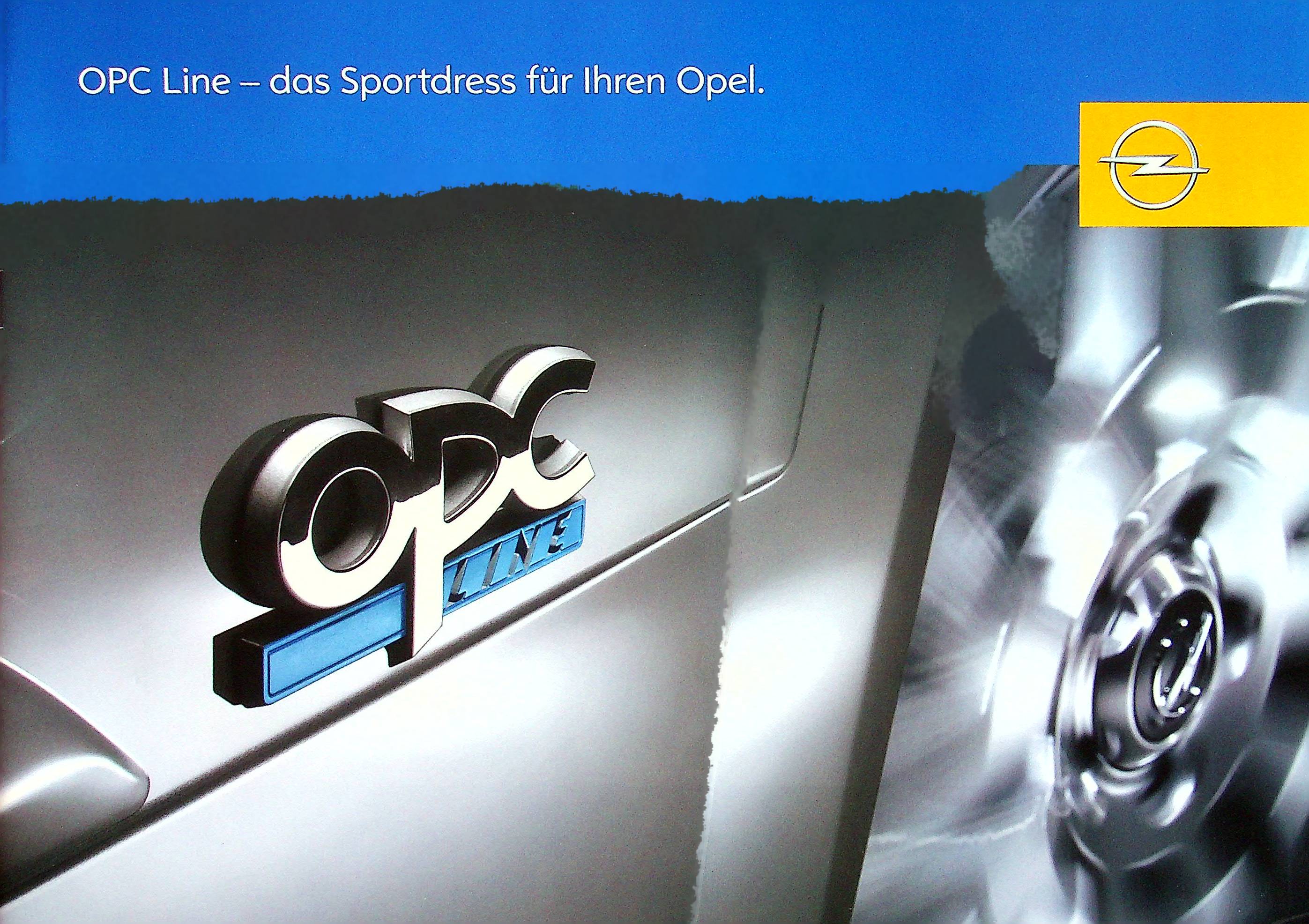 Opel Astra H GTC Vectra C Meriva - OPC Line - Prospekt 03/2006