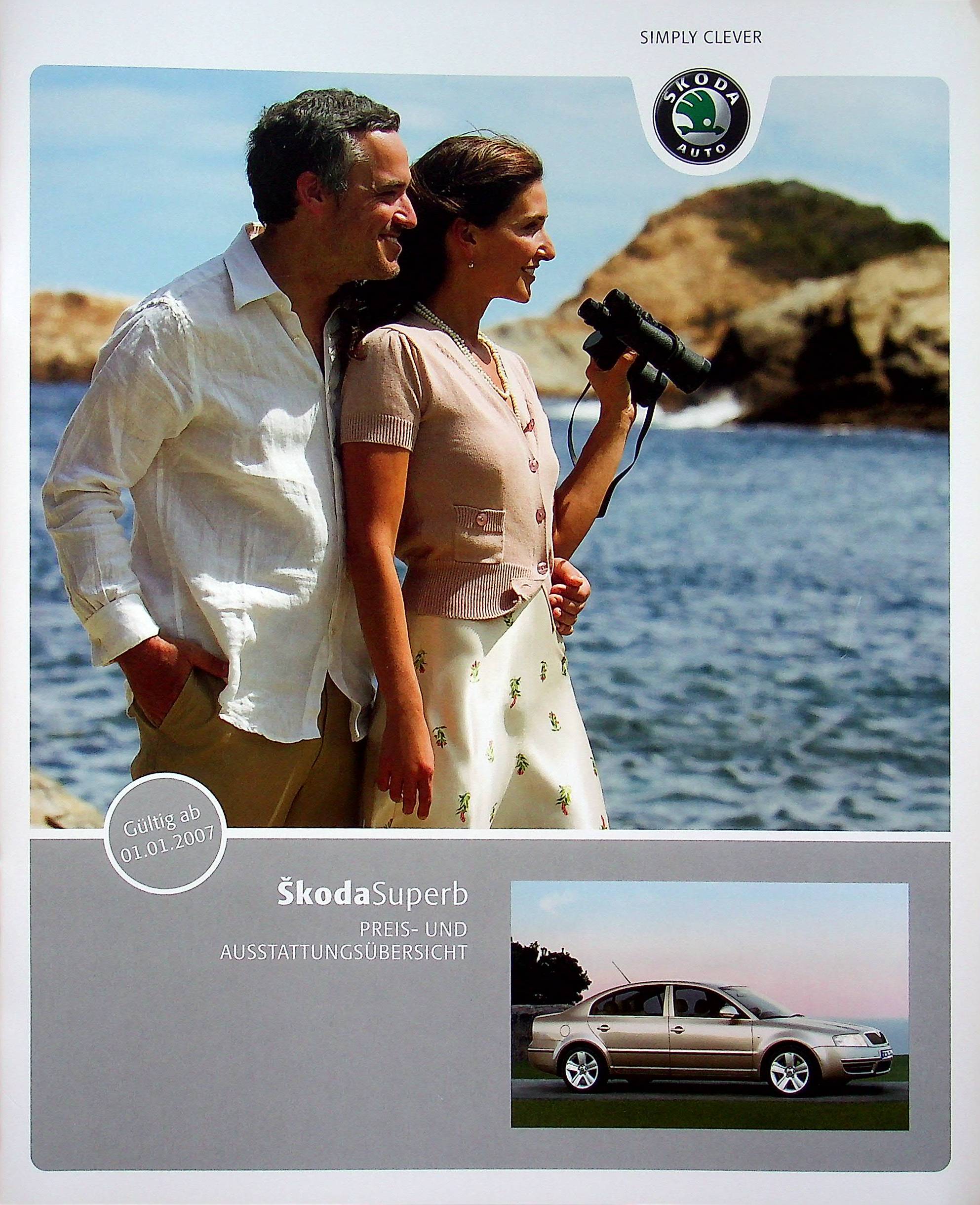 Skoda Superb - Preisliste & Extras - Prospekt 01/2007
