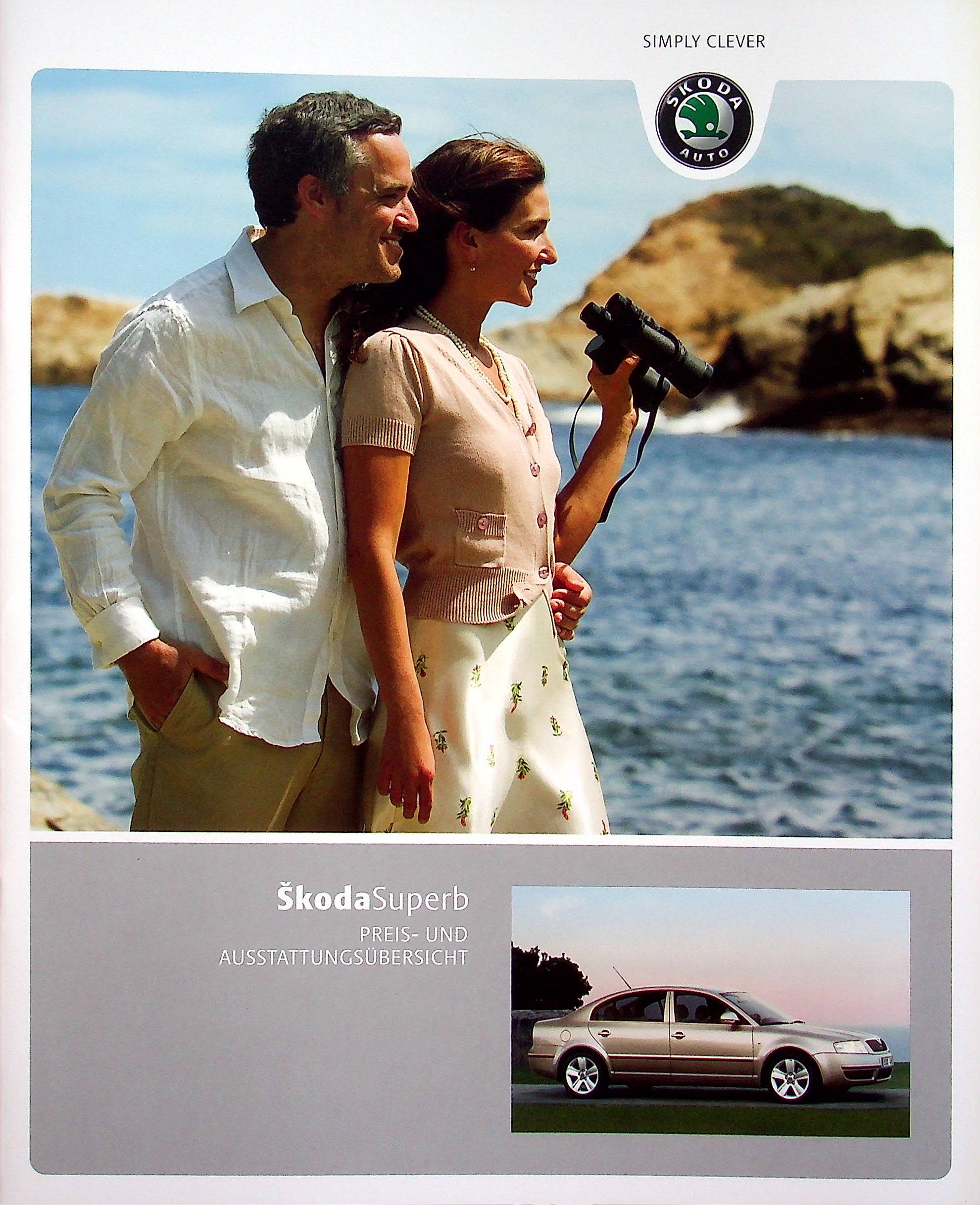 Skoda Superb - Preisliste & Extras - Prospekt 08/2006