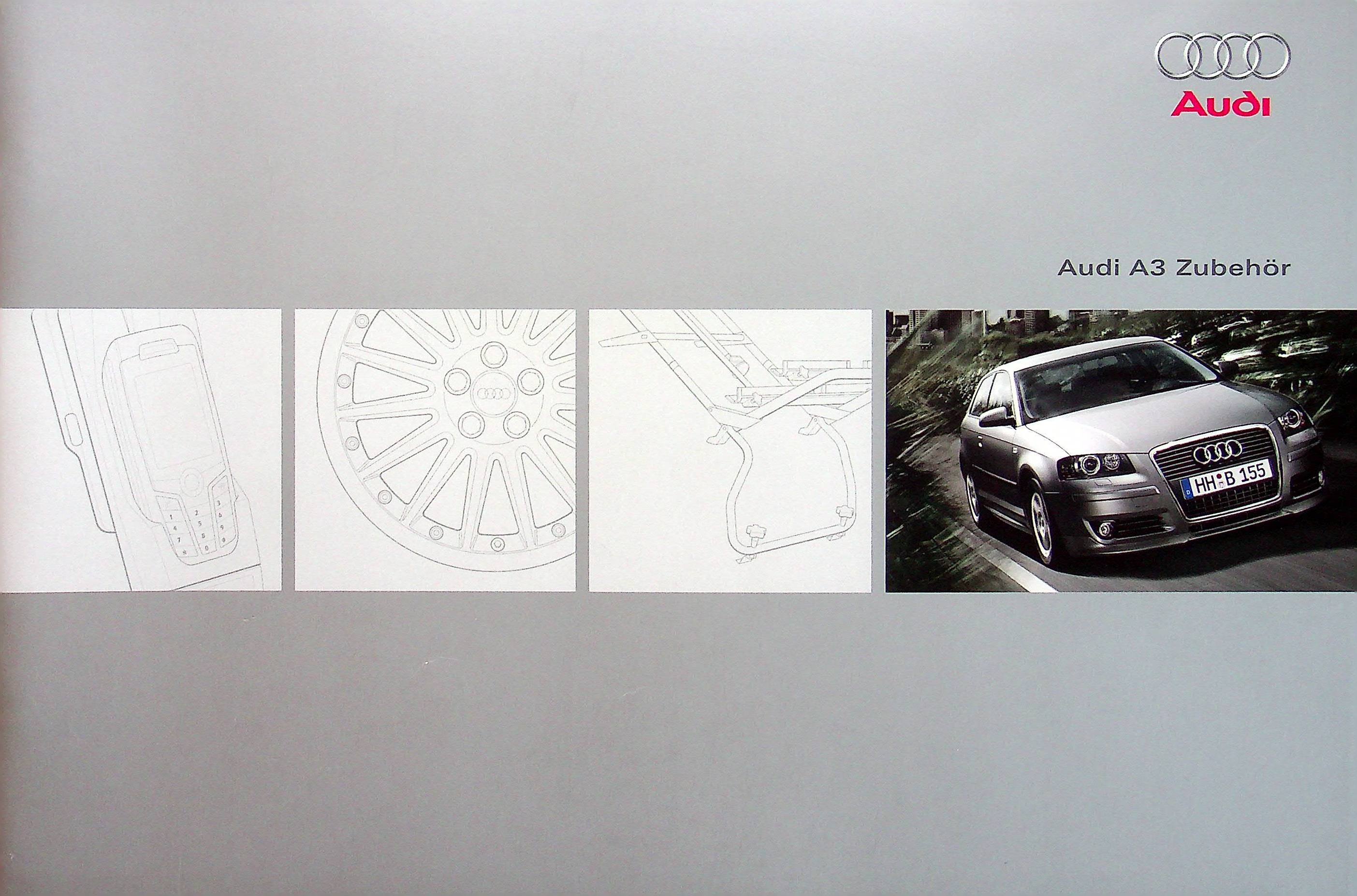 Audi A3 - Zubehör - Prospekt 07/2007