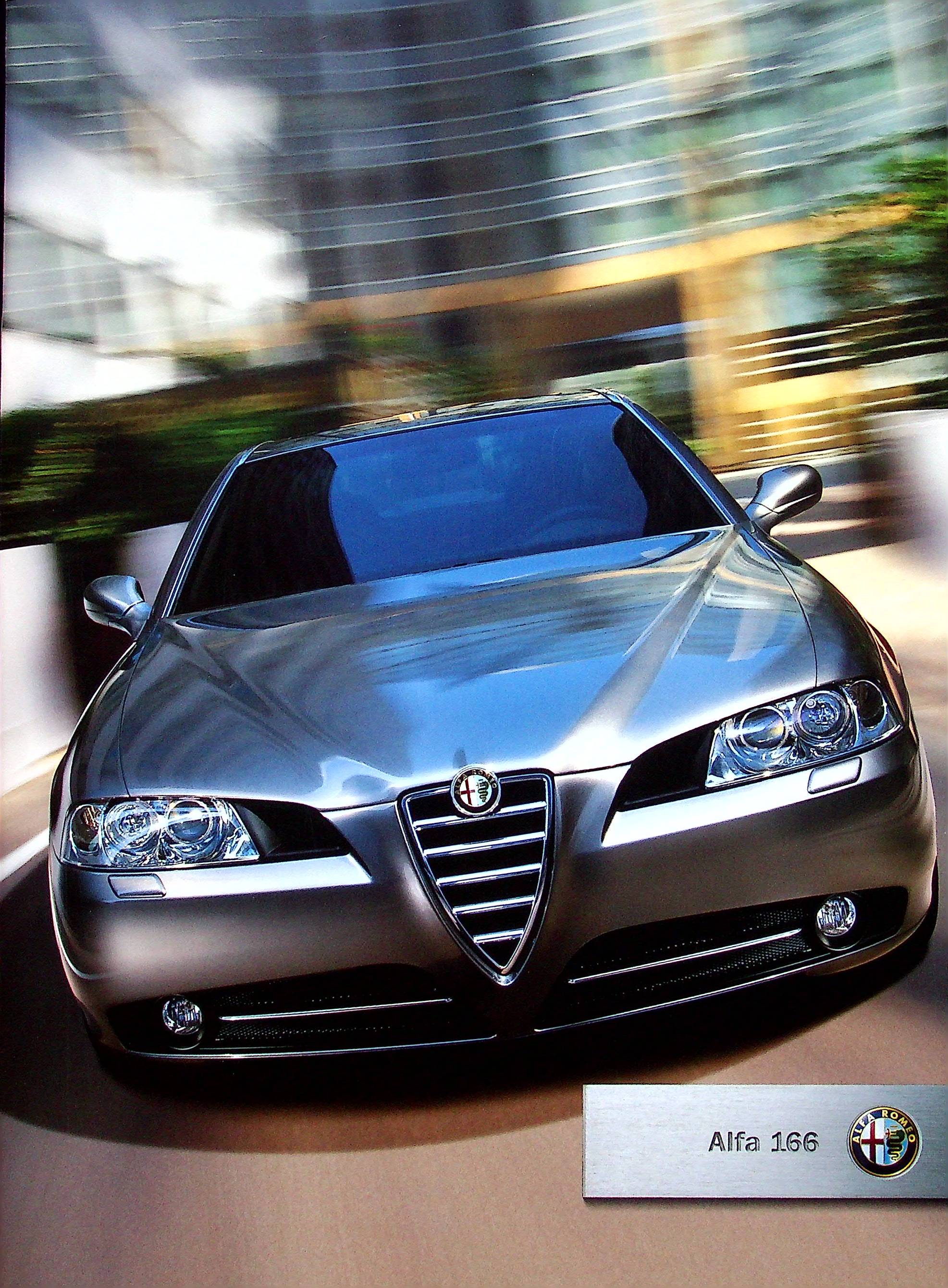 Alfa Romeo 166 Prospekt 05/2006