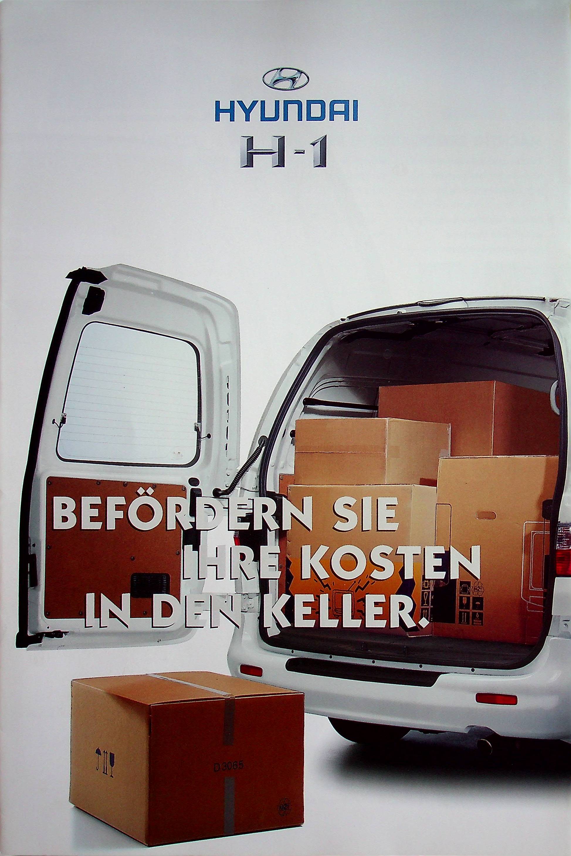 Hyundai H-1 Transporter Prospekt 01/2001