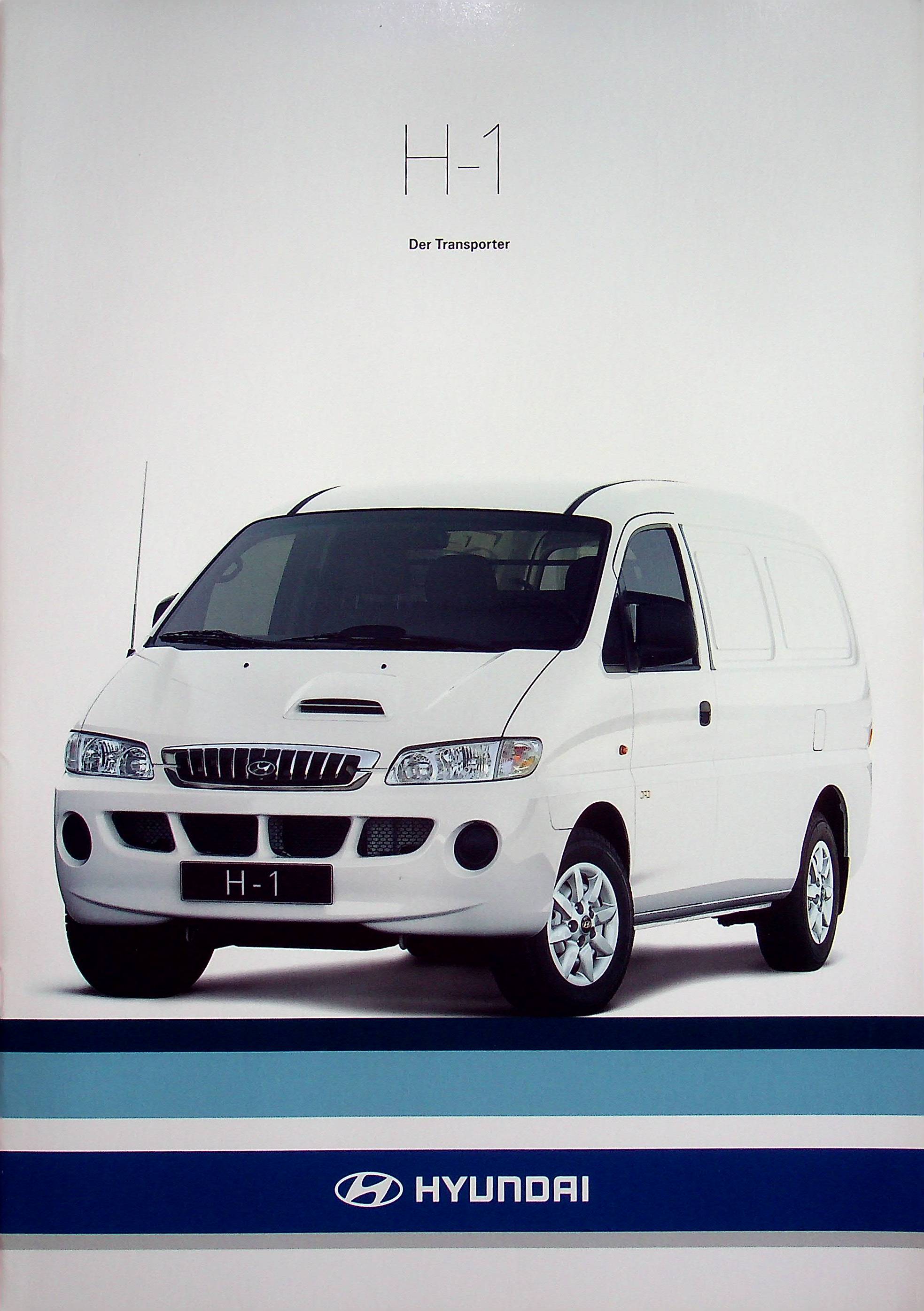 Hyundai H-1 Transporter Prospekt 11/2004