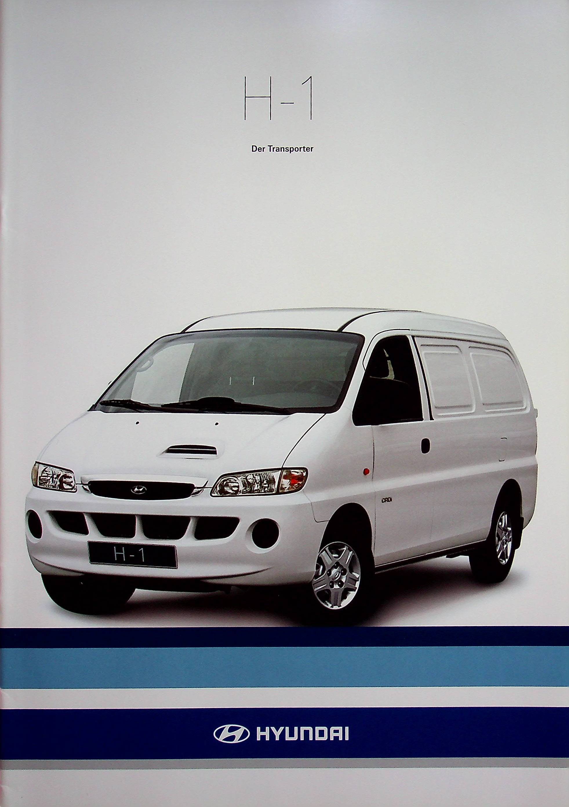 Hyundai H-1 Transporter Prospekt 10/2003