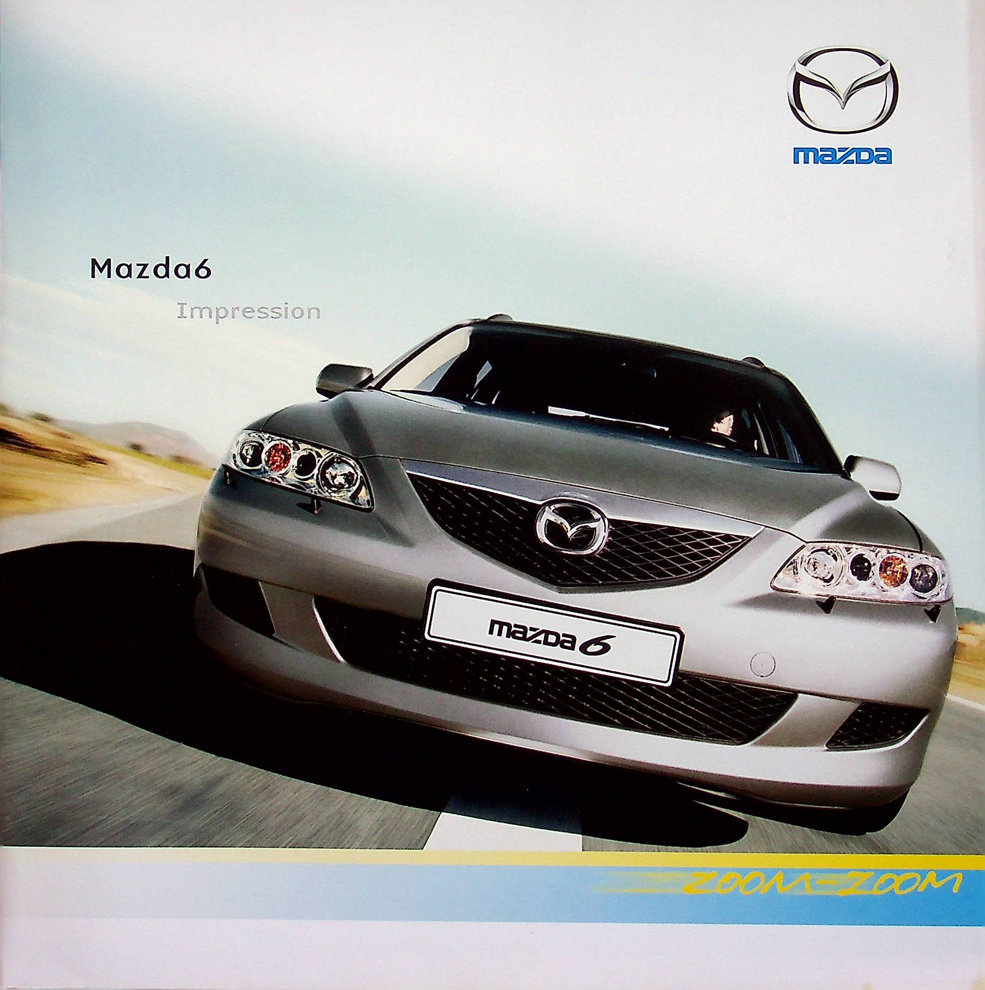 Mazda 6 Kombi - Impression - Prospekt 06/2004