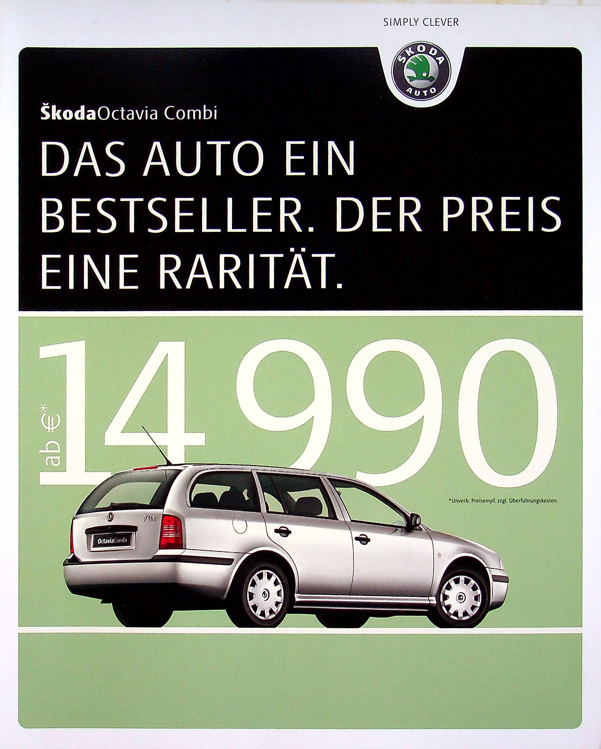 Skoda Octavia Combi Prospekt 02/2004