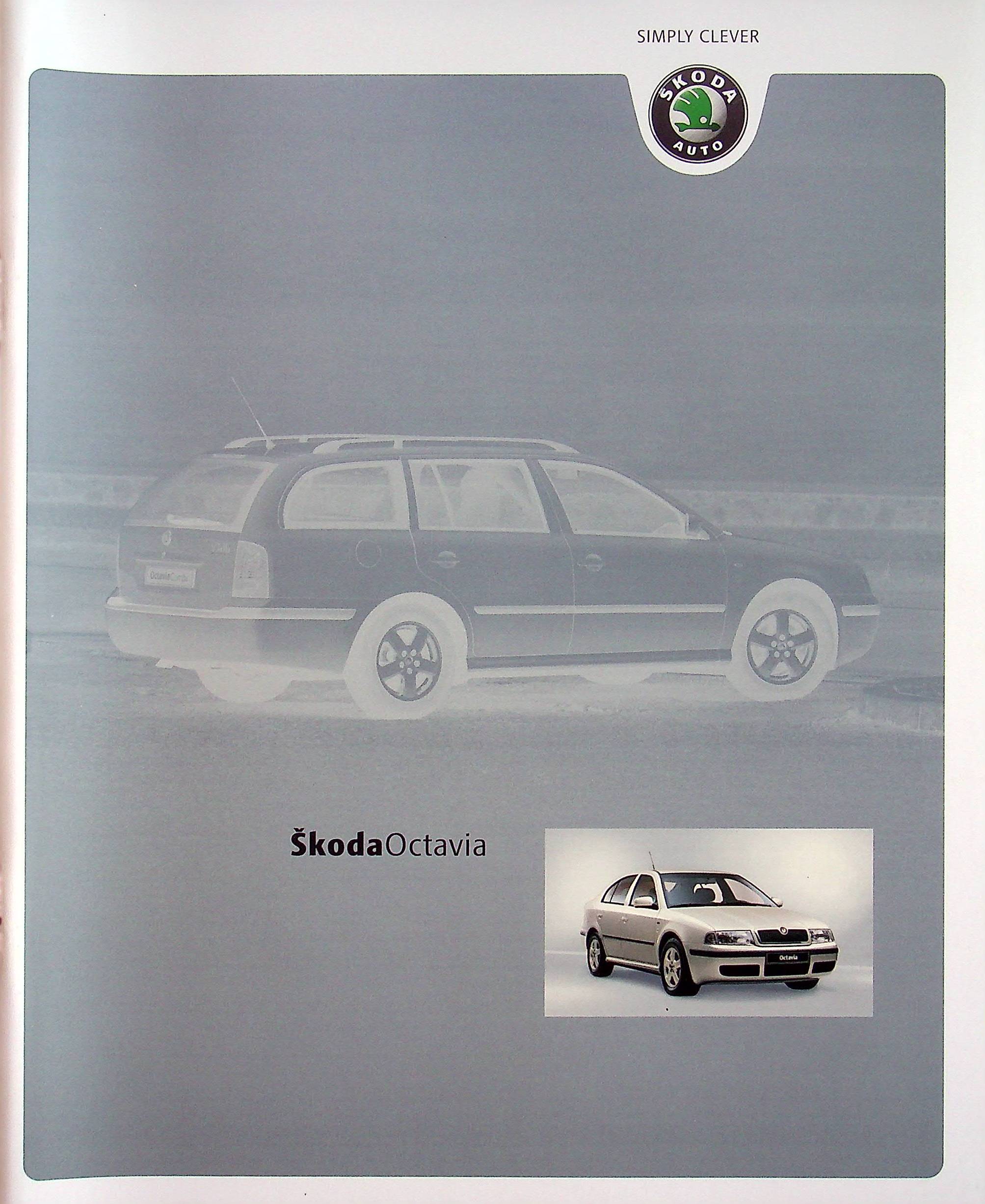 Skoda Octavia + Combi Prospekt 03/2004