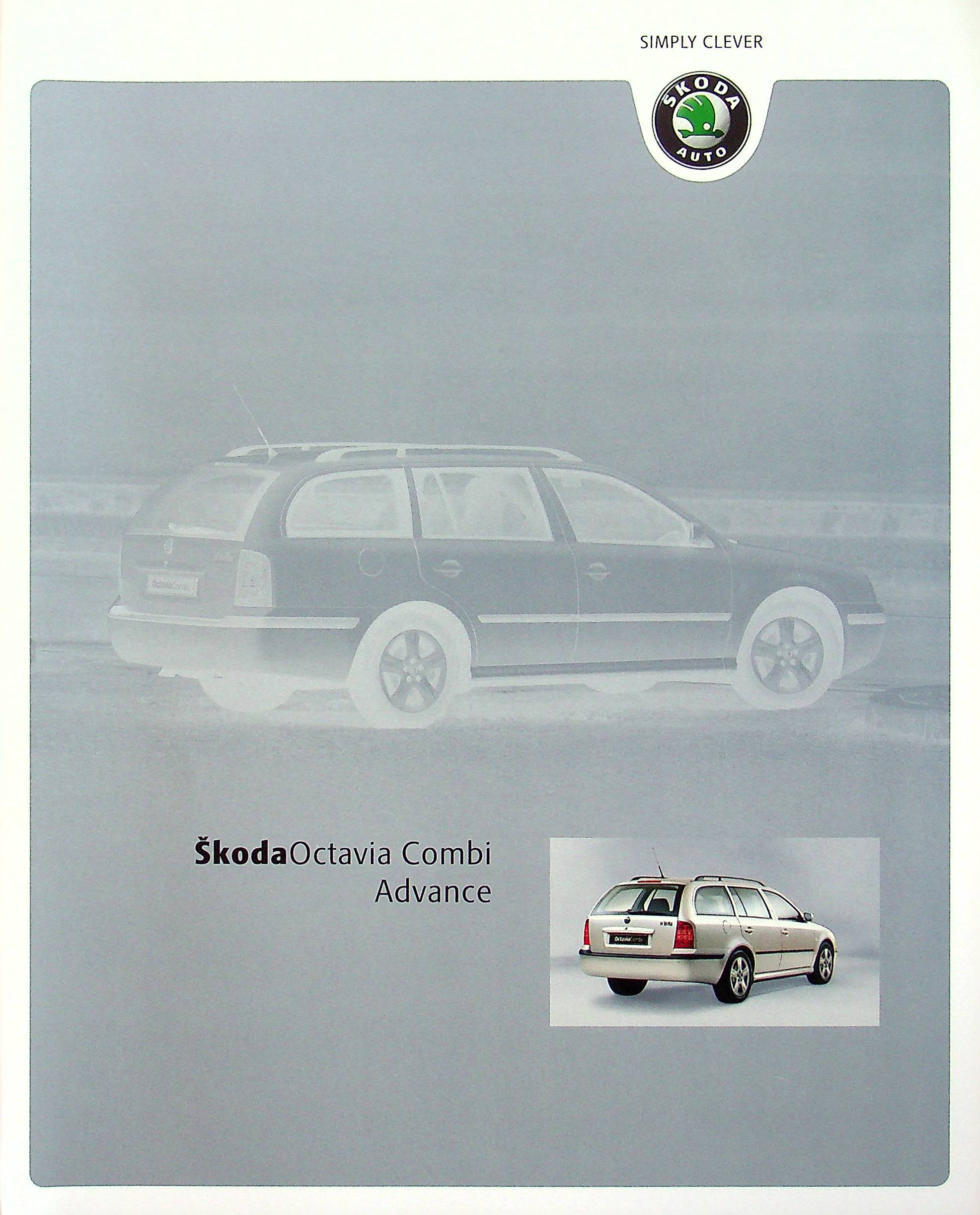 Skoda Octavia Combi - Advance - Prospekt 06/2004