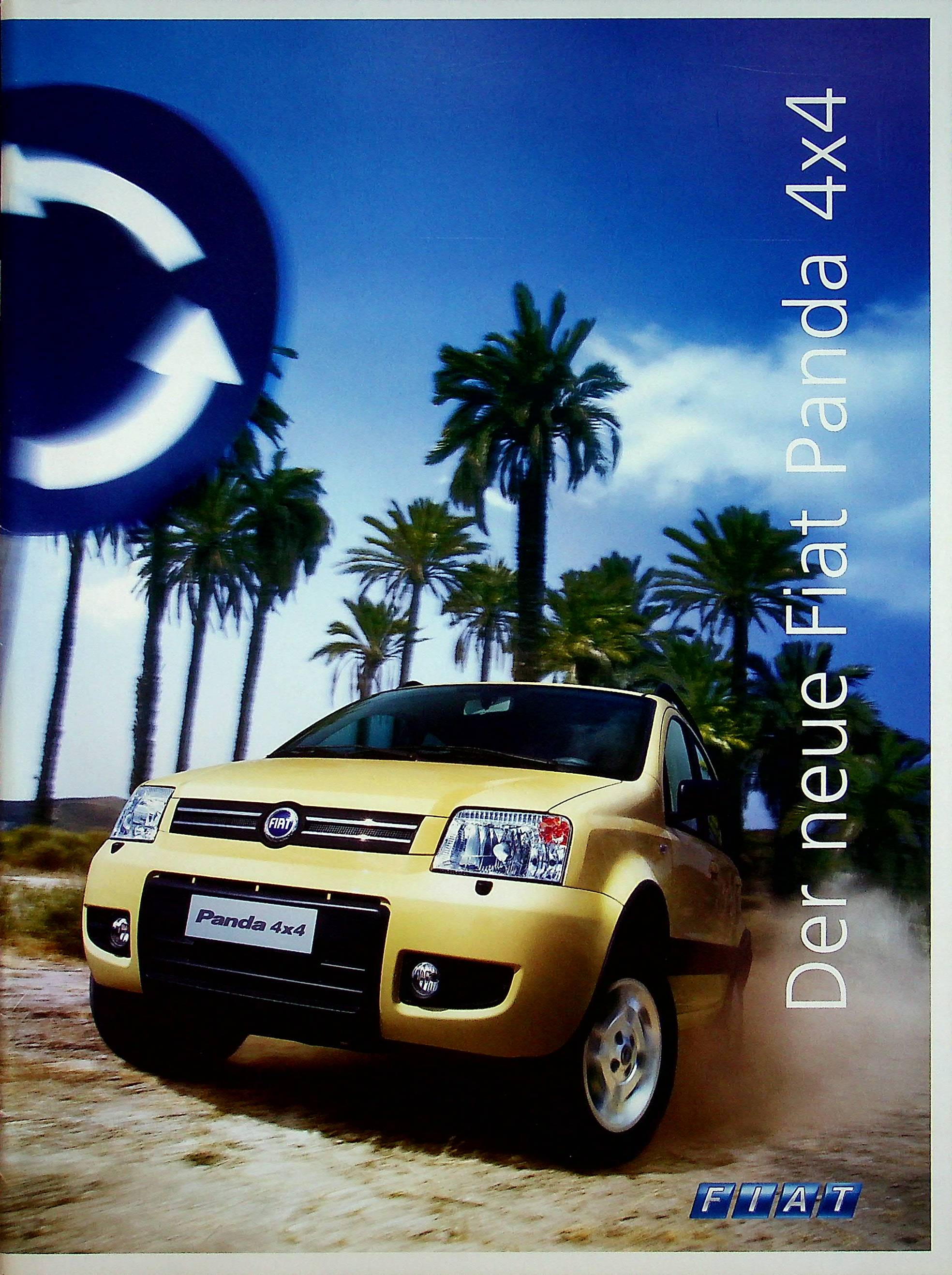 Fiat Panda 4x4 Prospekt 09/2004