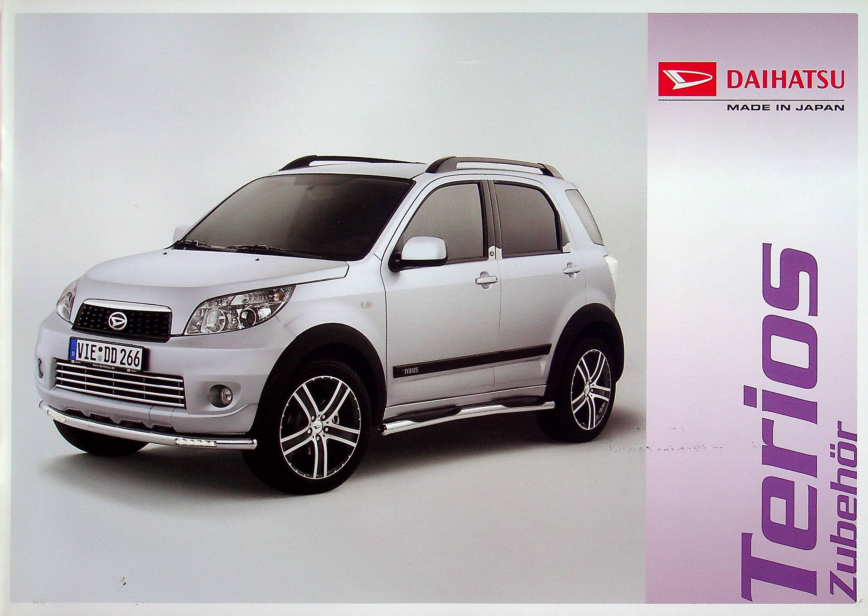 Daihatsu Terios - Zubehör - Prospekt 07/2009