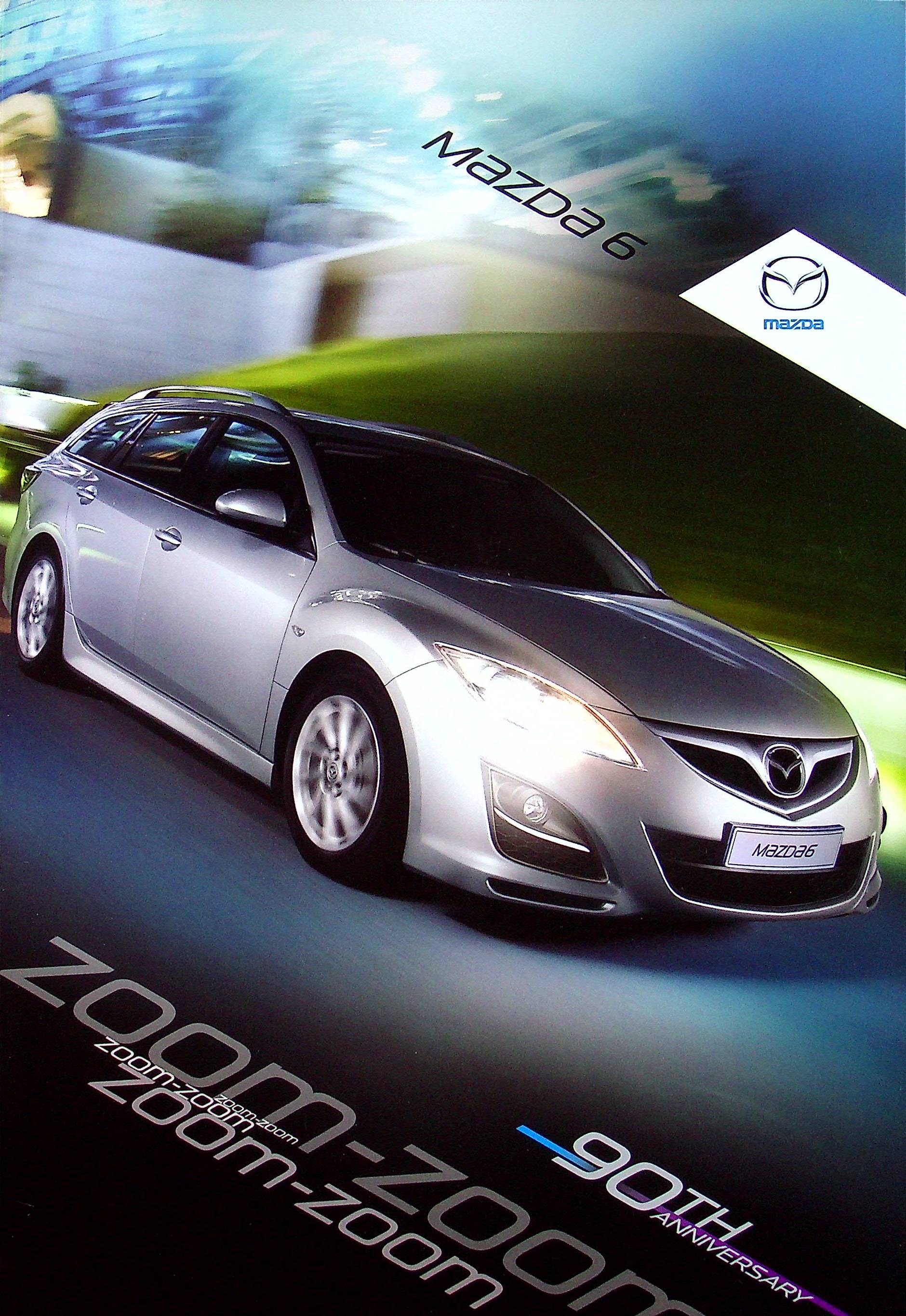 Mazda 6 - 90 Jahre - Prospekt 07/2010