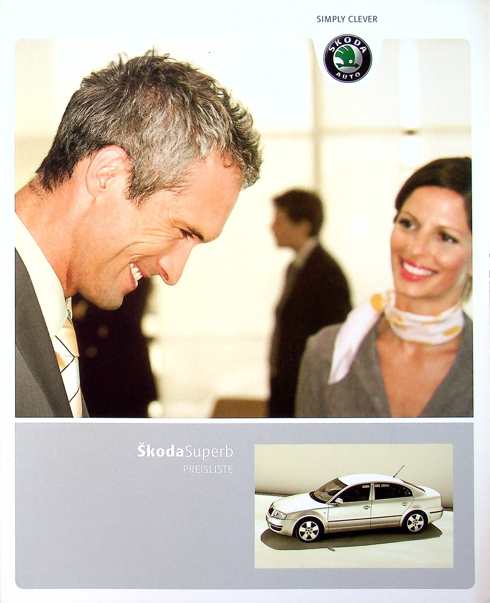 Skoda Superb - Preisliste & Extras - Prospekt 03/2005