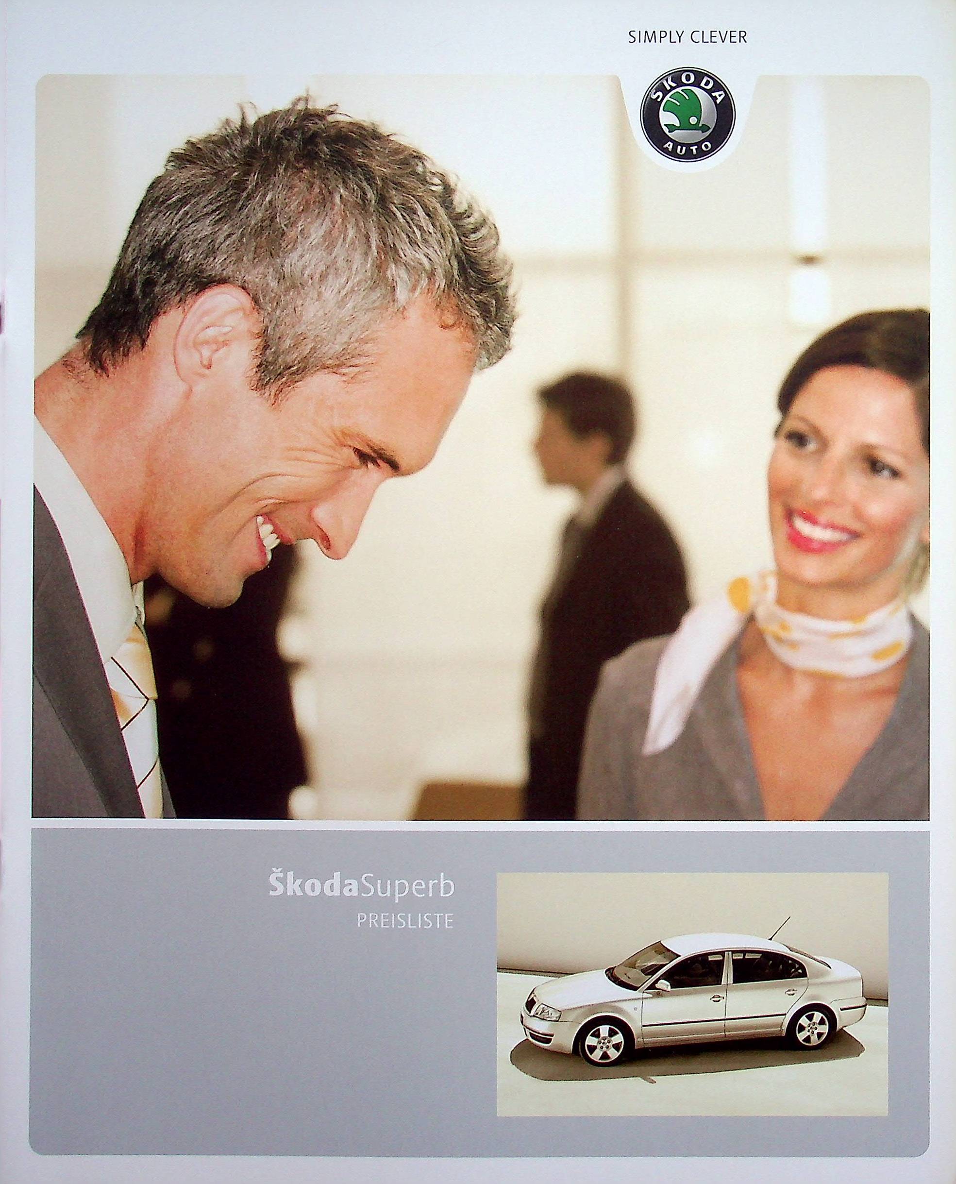 Skoda Superb - Preisliste & Extras - Prospekt 11/2004